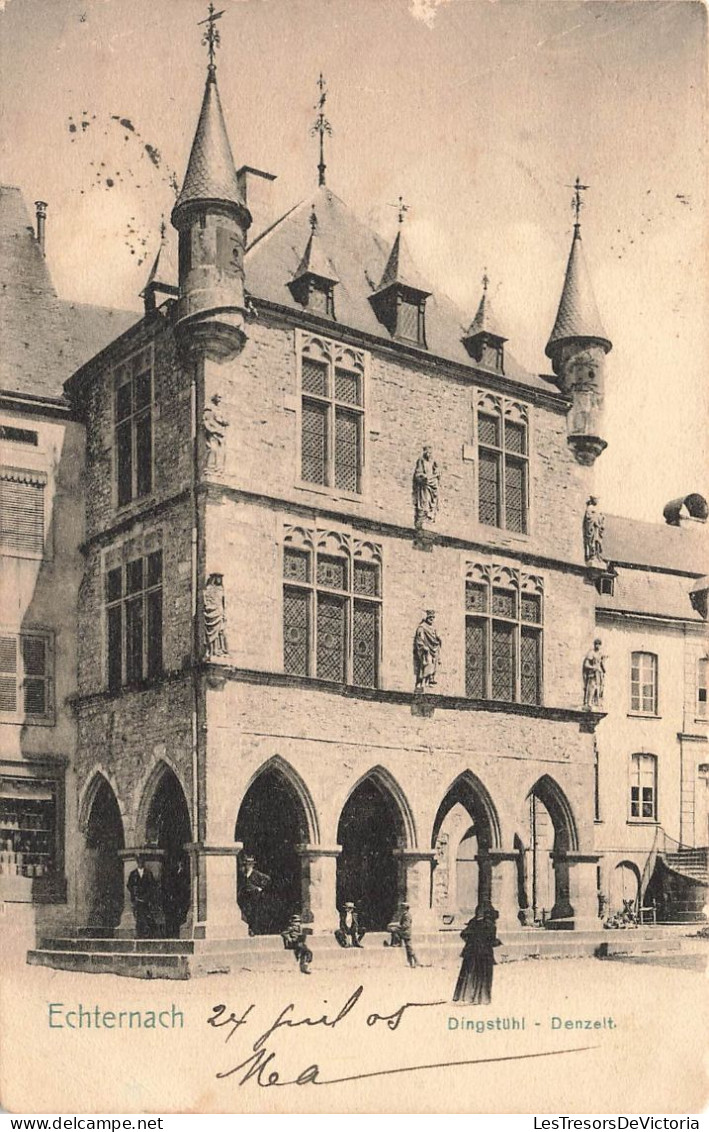 LUXEMBOURG - Echternach - Dingstühl - Denzelt - Carte Postale Ancienne - Echternach