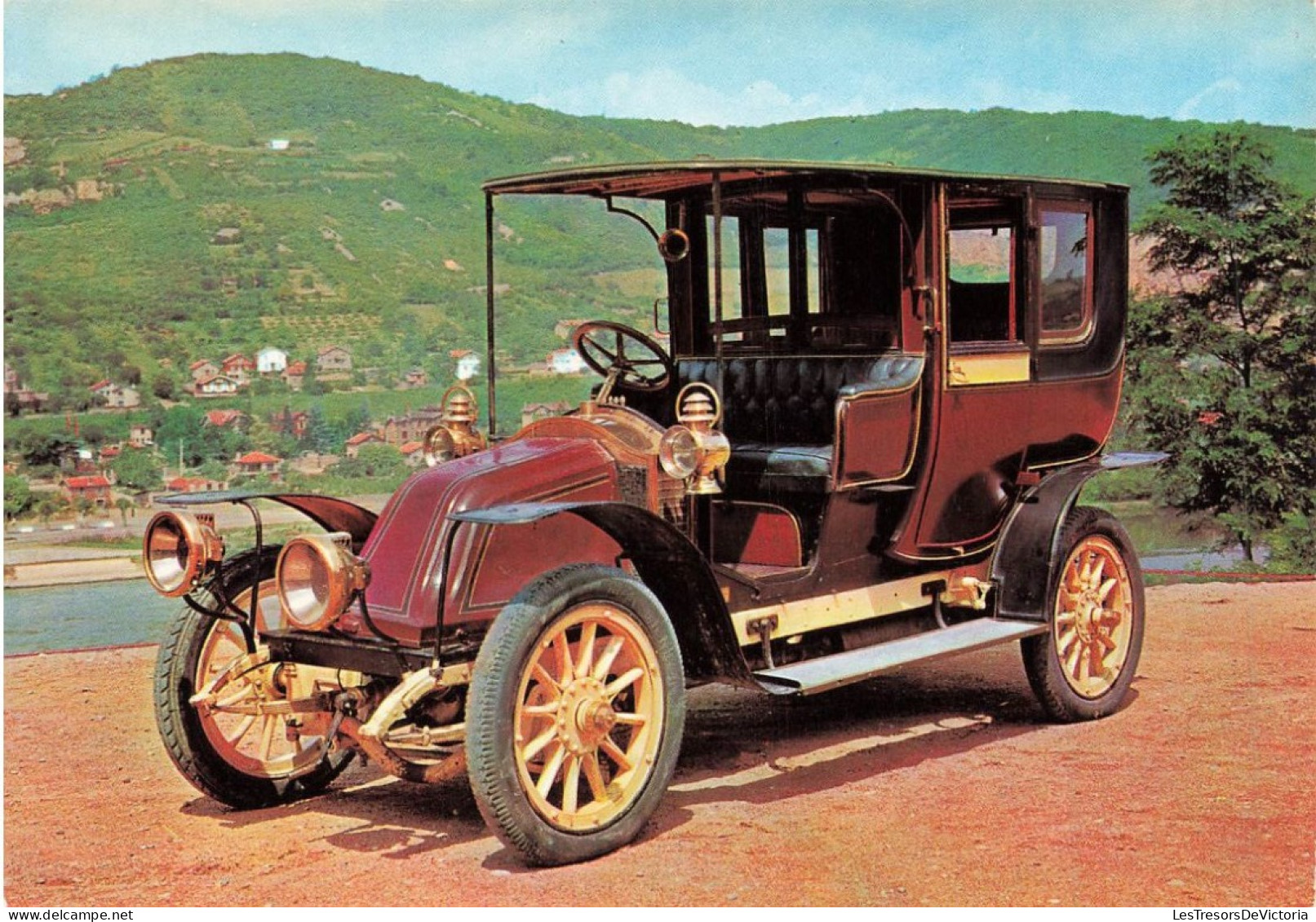 TRANSPORT - Musée De L'automobile - Renault 1908 - Taxi De La Marne - Carte Postale - Taxis & Huurvoertuigen