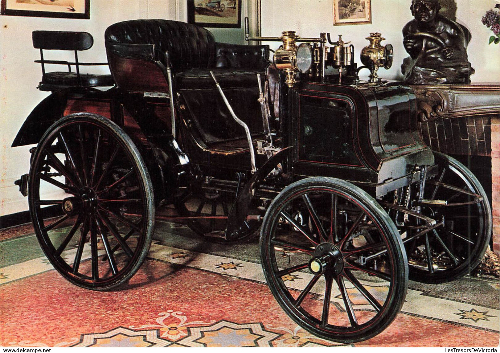 TRANSPORT - Musée De L'automobile - Panhard Et Levassor 1894 - Type Course Paris Marseille Paris - Carte Postale - Taxis & Cabs