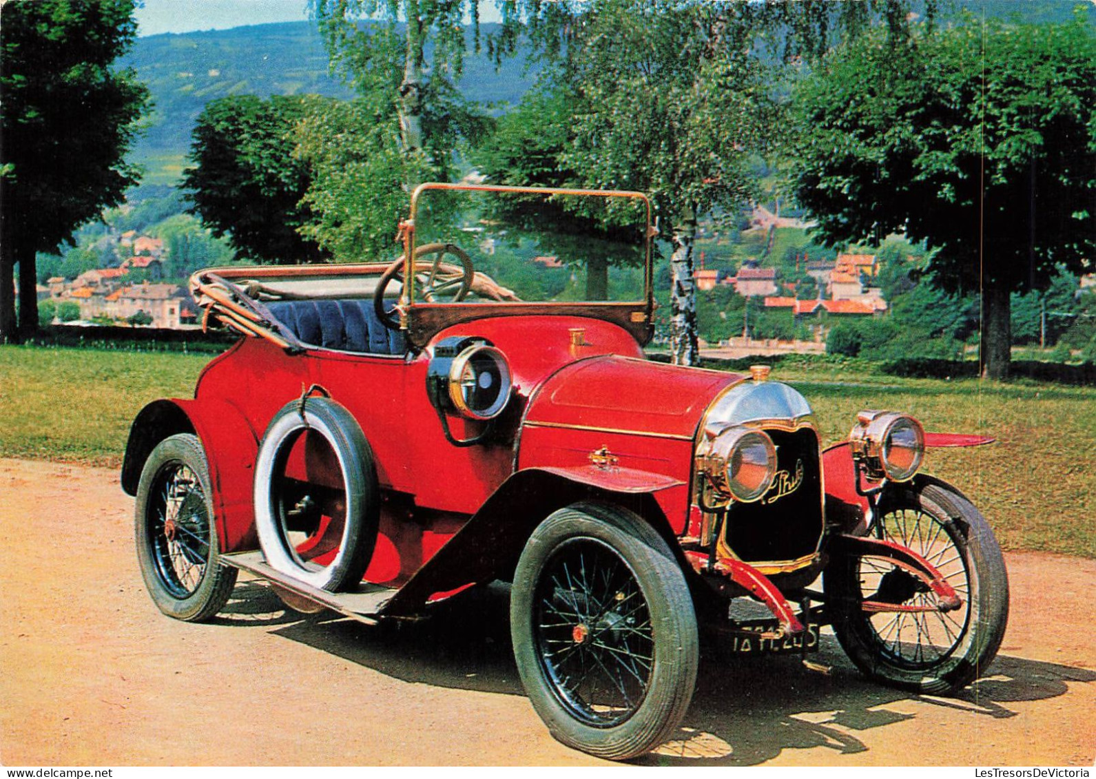 TRANSPORT - Musée De L'automobile - Torpédo Avec Capote - 1914 - Carte Postale - Taxis & Huurvoertuigen