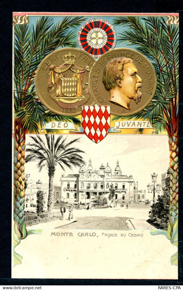 MONTE CARLO , Facade Du Casino - Monte-Carlo