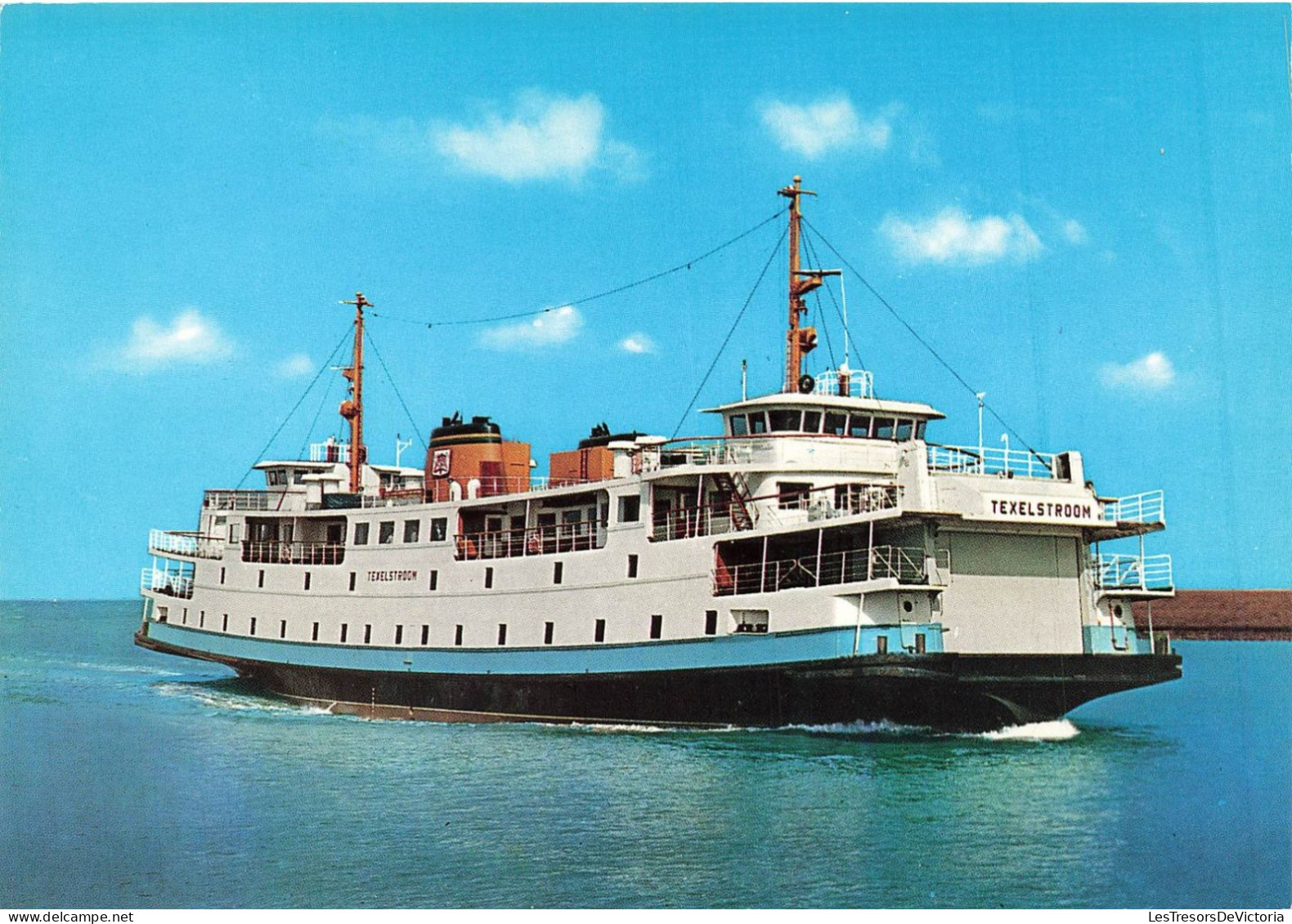 TRANSPORT - Bateaux - Den Helder - Boot Texelstroom - Carte Postale - Traghetti