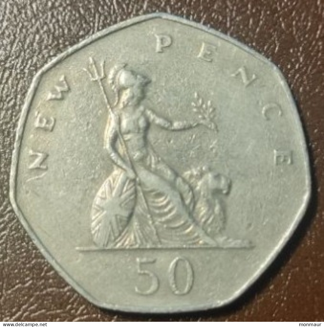 GRAN BRETAGNA  1978    50 PENCE - 50 Pence