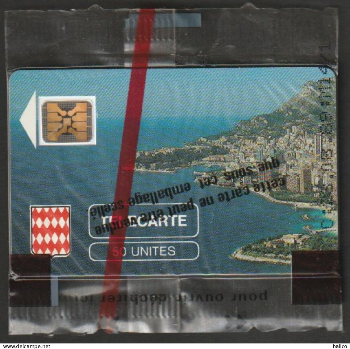 Rocher De Monaco  - 50 Unités SC4 On - Neuve Sous Blister - Réf, MF1- Côte 45 € - Monaco