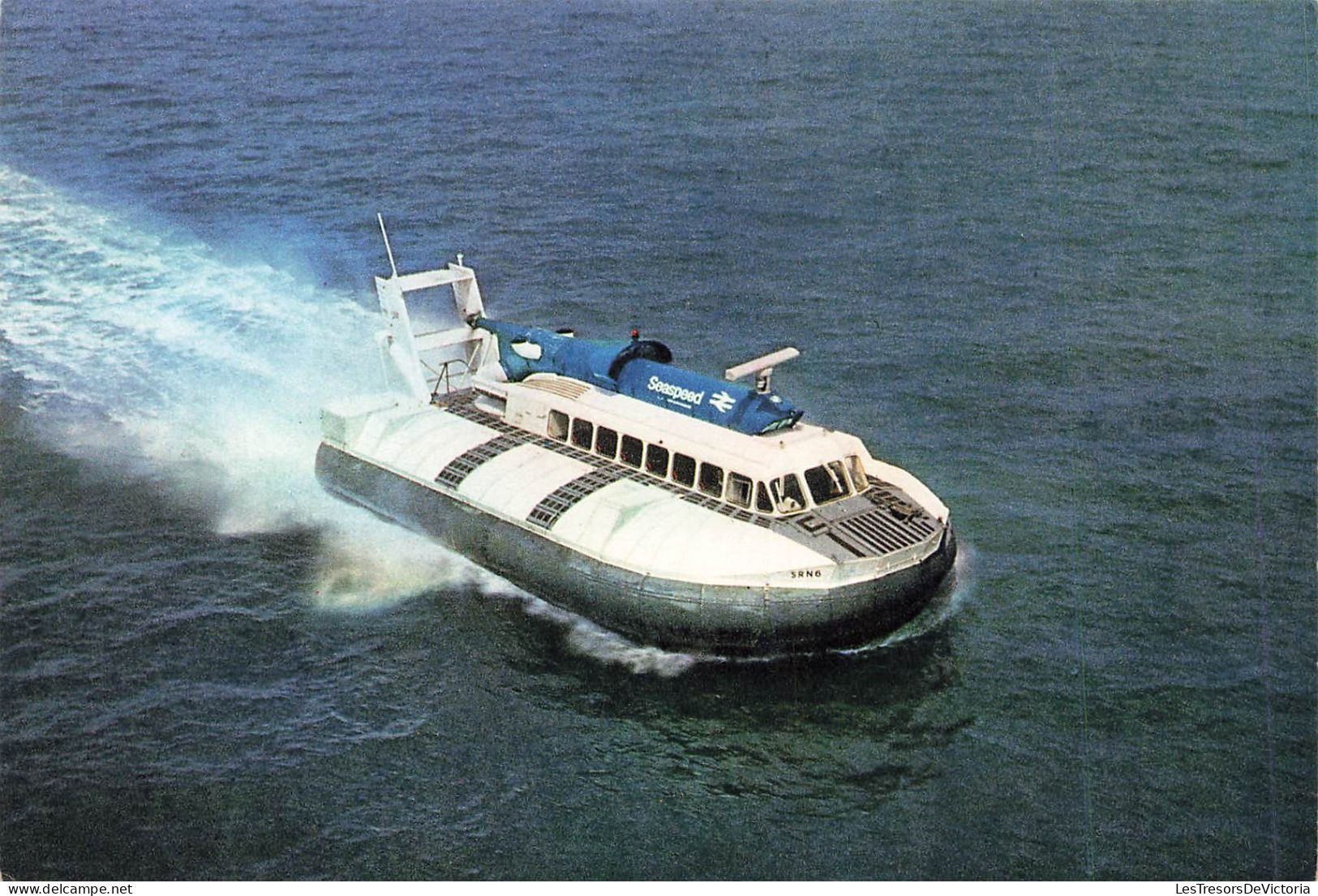 TRANSPORT - Bateaux - Seaspeed Hovercraft SRN 6 - Operating British Rail Hovercraft - Carte Postale - Other & Unclassified