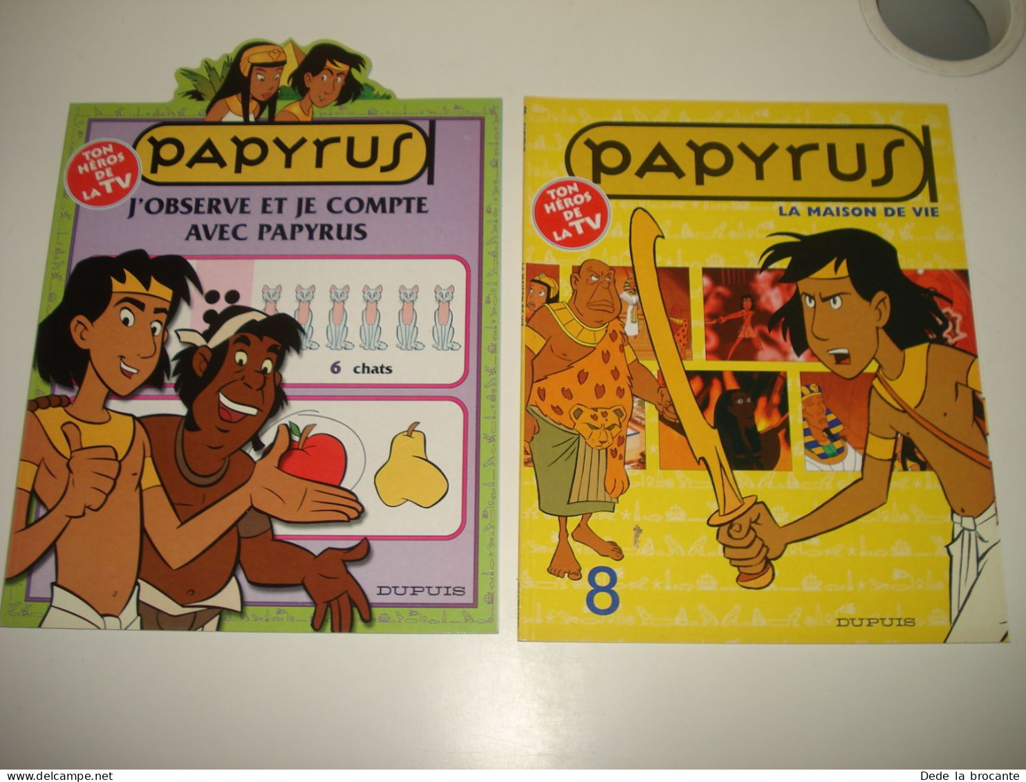 C48 / Lot De 4 Papyrus - 1 Papyrus Jeux + 3 Papyrus Aventures - Etat Neuf - 2001 - Papyrus