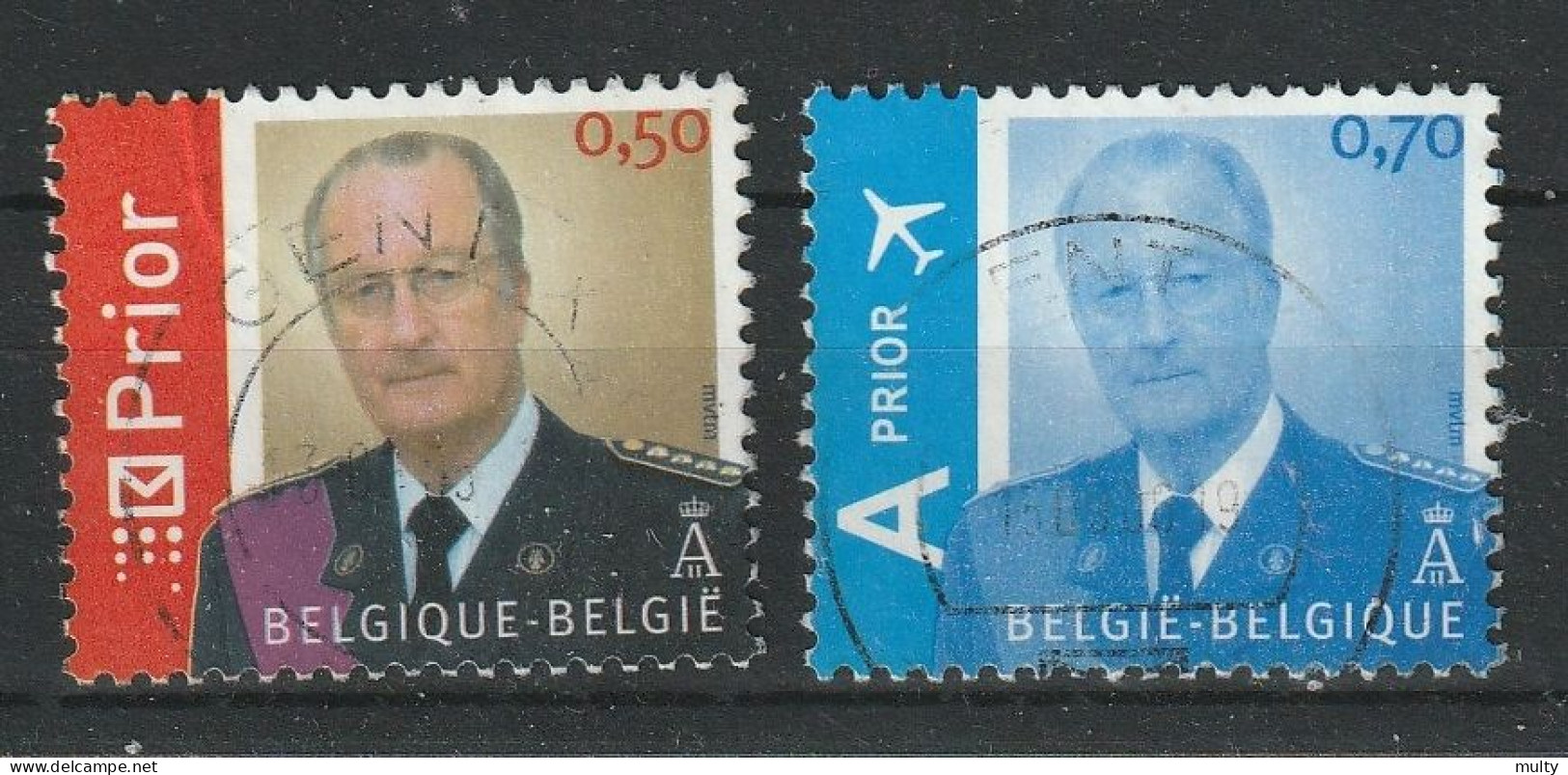 België OCB 3416 / 3417 (0) - 1993-2013 King Albert II (MVTM)