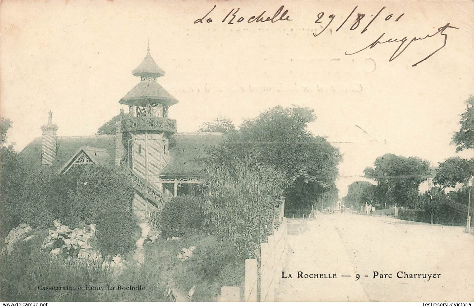 FRANCE - La Rochelle - Le Parc Charruyer - Carte Postale Ancienne - La Rochelle