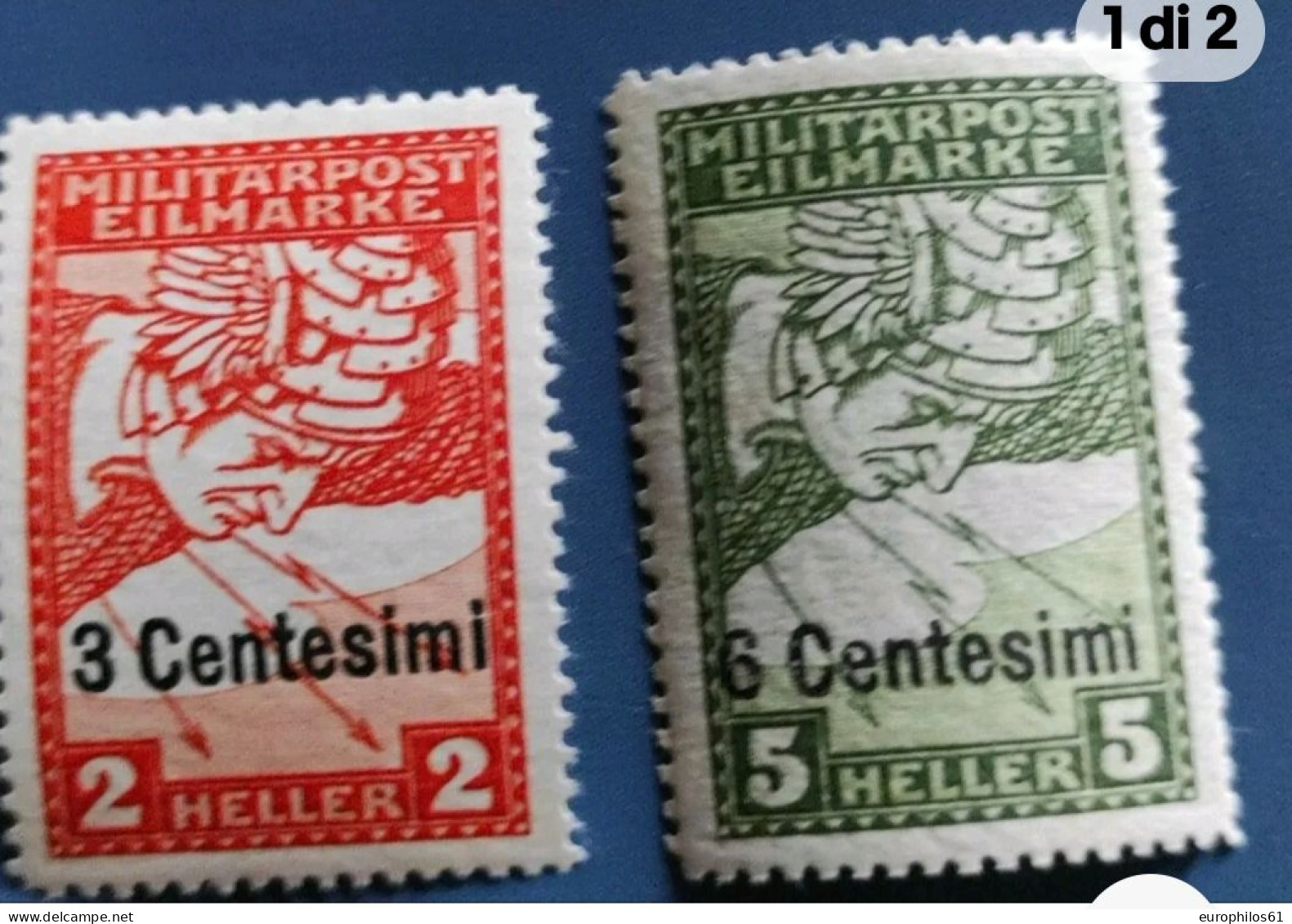 Occupazione Austriaca N 2 Espressi Coppia Mnh** - Oest. Besetzung