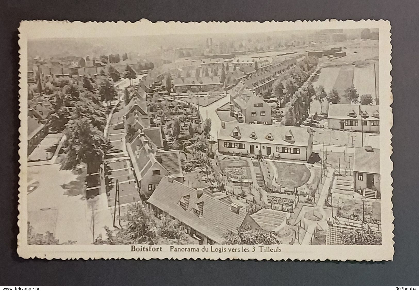 BOITSFORT / PANORAMA DU LOGIS VERS LES 3 TILLEULS / PHOTO BELGE LUMIERE / VOYAGEE 1946 - Watermaal-Bosvoorde - Watermael-Boitsfort