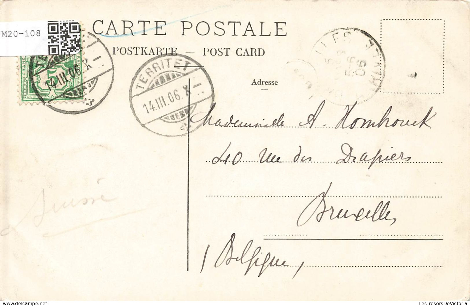 TRANSPORT - Bateaux -Barque Du Léman - Carte Postale - Voiliers