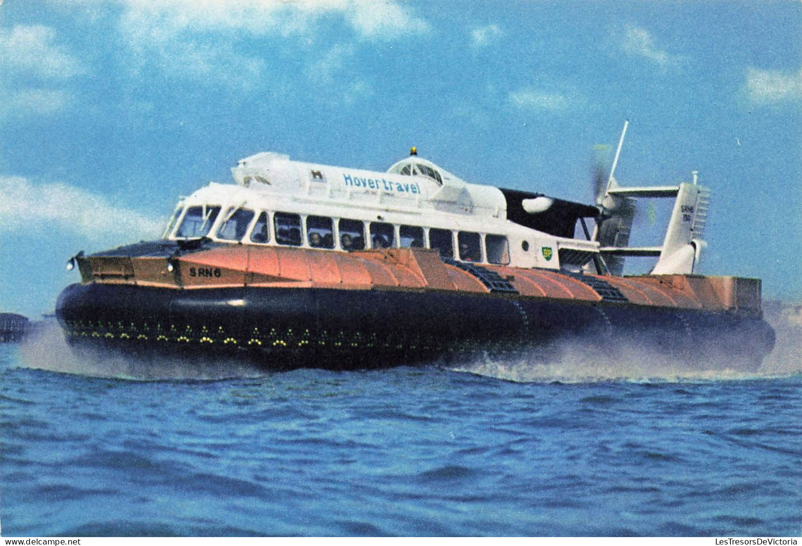 TRANSPORT - Bateaux - Hovercraft SRN 6 - The Hovercraft 6 Carries 38 Passengers - Carte Postale - Sonstige & Ohne Zuordnung