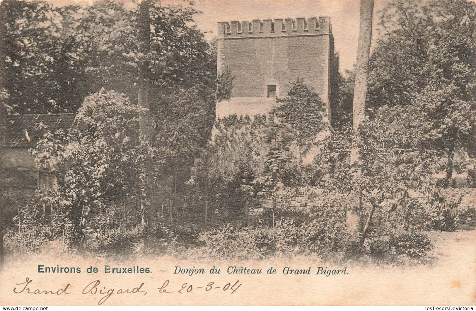 BELGIQUE - Environs De Bruxelles - Donjon Du Château De Grand Bigard - Carte Postale Ancienne - Monumenti, Edifici