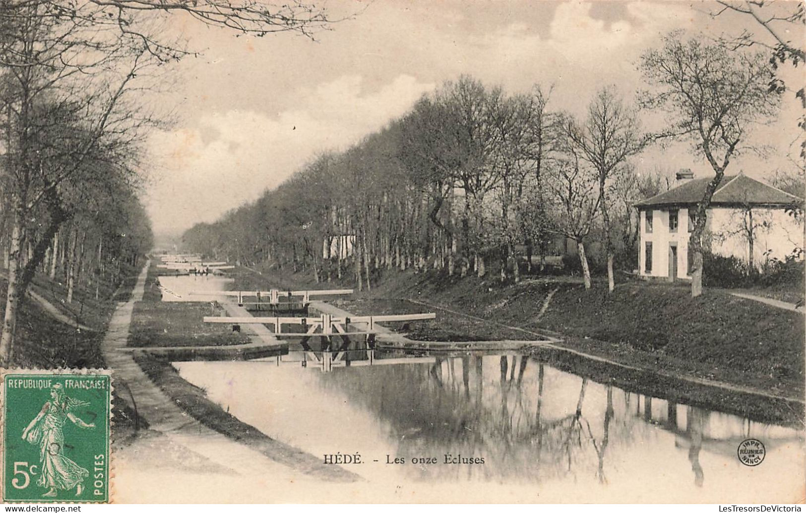 FRANCE - Saint Malo - Hédé - Les Onze écluses - Carte Postale Ancienne - Saint Malo