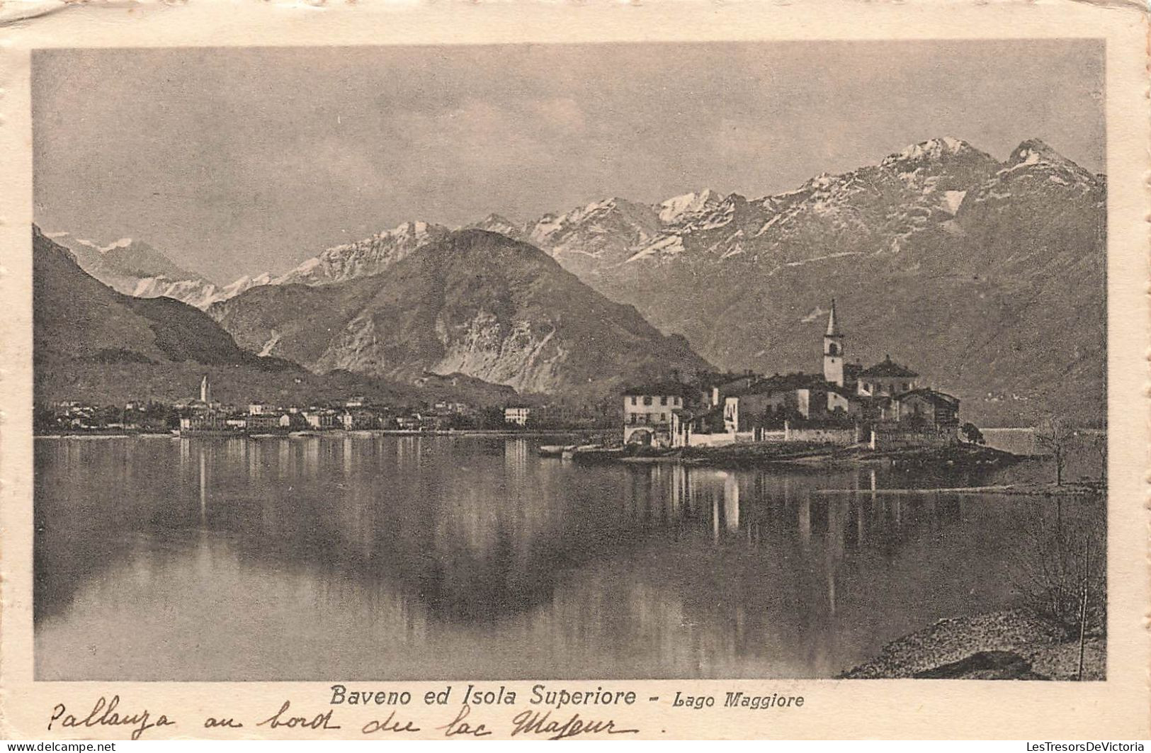 ITALIE - Braveno Ed Isola Superiore - Lago Maggiore - Carte Postale Ancienne - Other & Unclassified