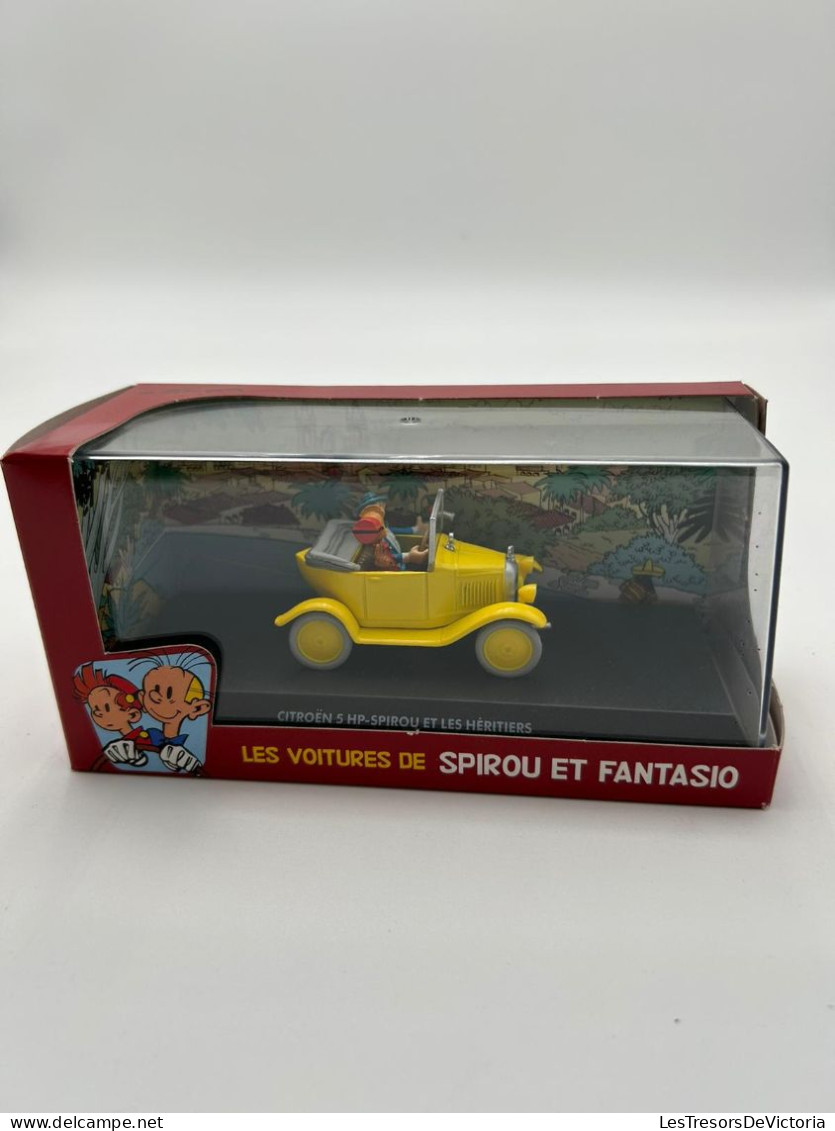 SPIROU - Figurines - Les Voitures De Spirou Et Fantasio - Modèle Réduit Editon Atlas - Citroen 5 HP - Sonstige & Ohne Zuordnung