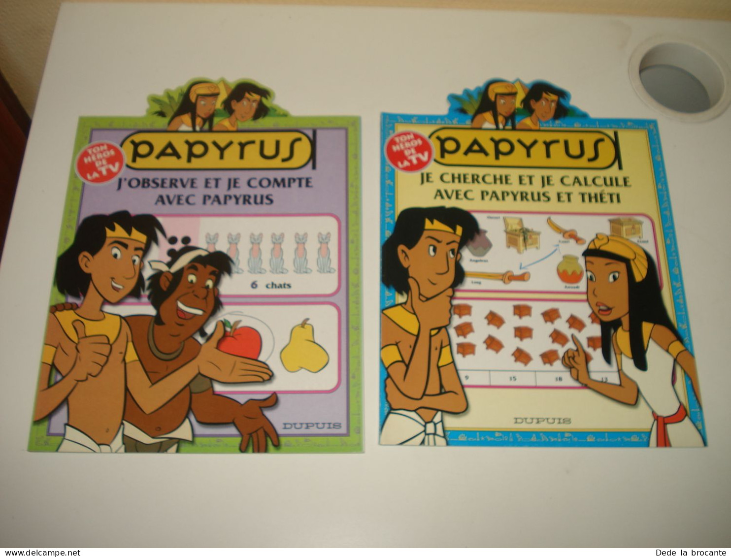 C48 / Lot De 8 Papyrus  Jeux - Jouez Avec Papyrus  - Etat Neuf - 2001 - Papyrus