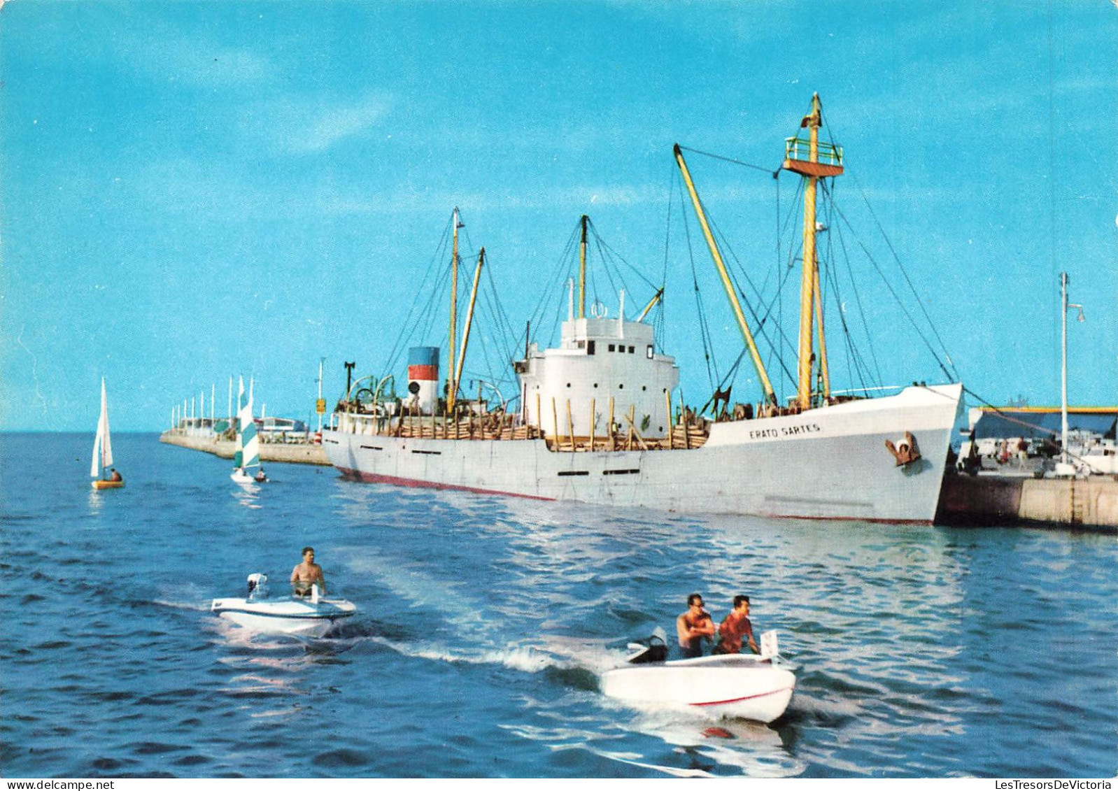 TRANSPORT - Bateaux - Riviera Adriatica - Carte Postale - Steamers