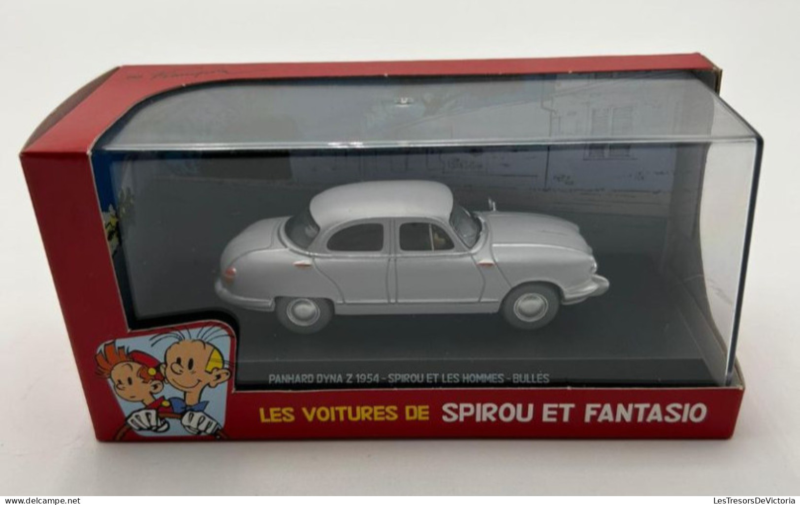 SPIROU - Figurines - Les Voitures De Spirou Et Fantasio - Modèle Réduit Editon Atlas - Panhard Dyna Z 1954 - Other & Unclassified