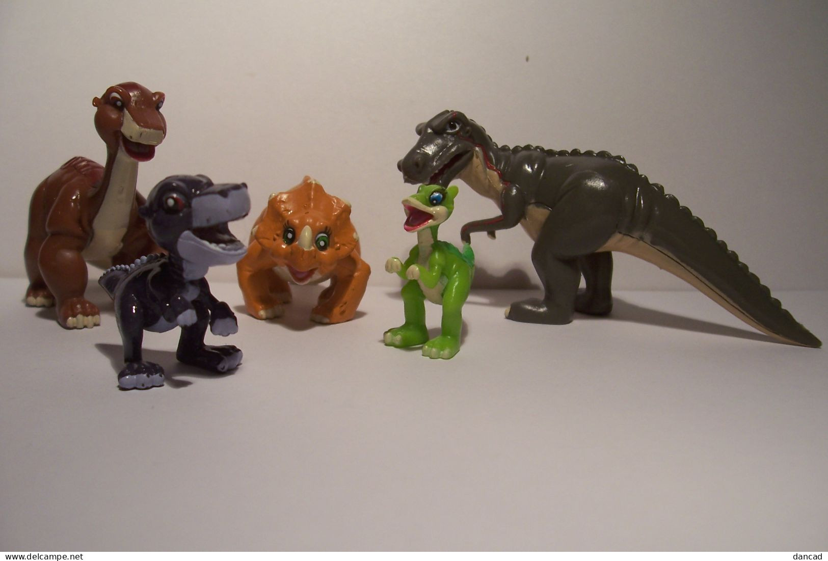 FIGURINE -  LOT De 5 X DINOSAURES  - ( Petite Tailles  ) - Autres & Non Classés