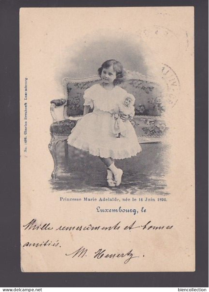 Luxembourg, Princesse Marie Adélaïde - Famille Grand-Ducale