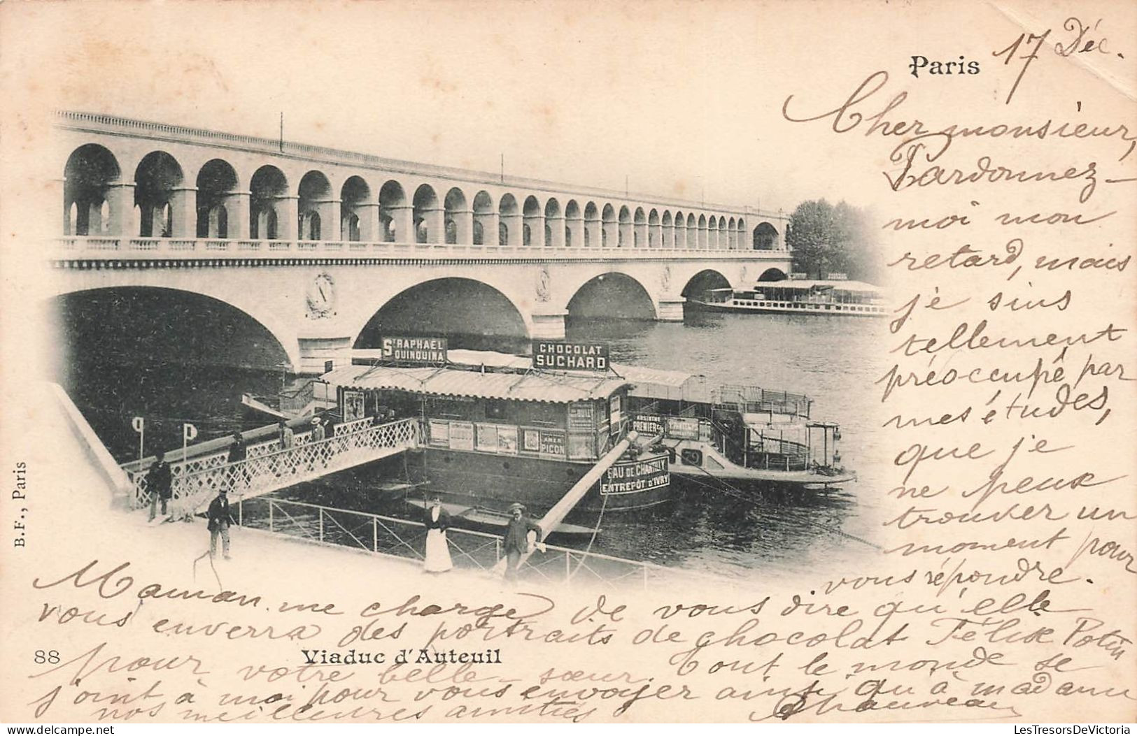 FRANCE - Paris - Viaduc D'Auteuil - Carte Postale Ancienne - Other Monuments