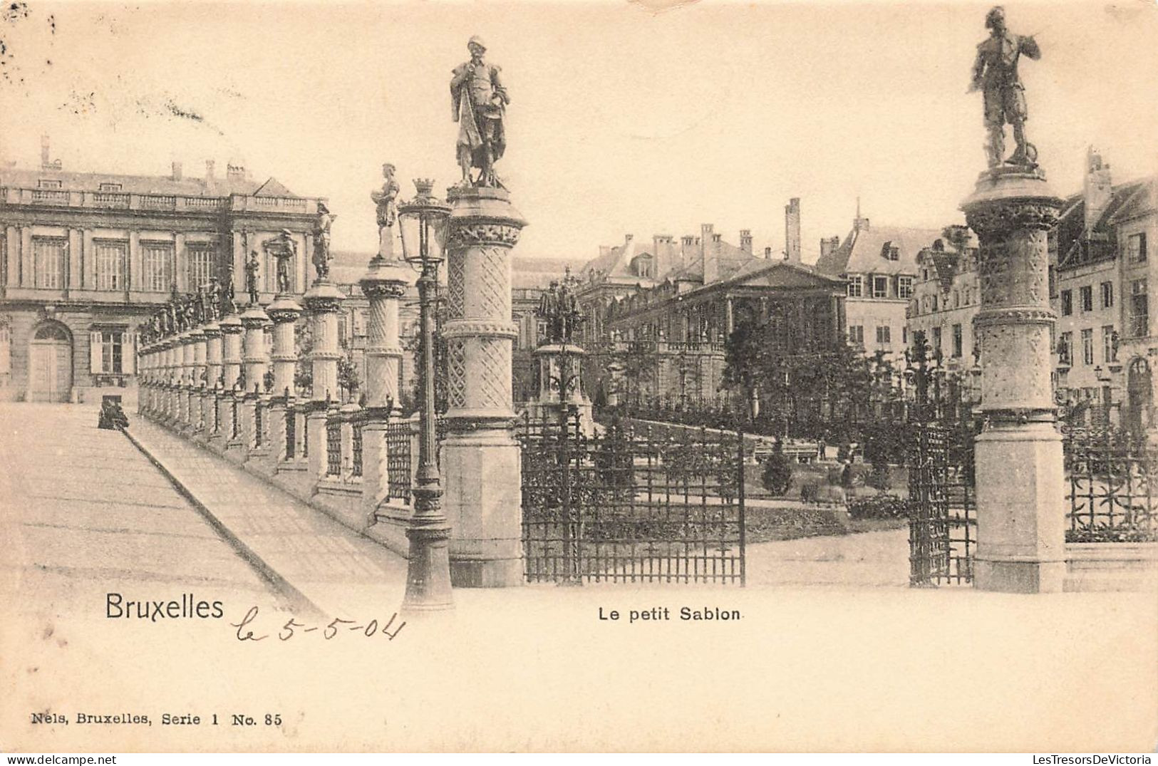 BELGIQUE - Bruxelles - Le Petit Sablon - Carte Postale Ancienne - Marktpleinen, Pleinen