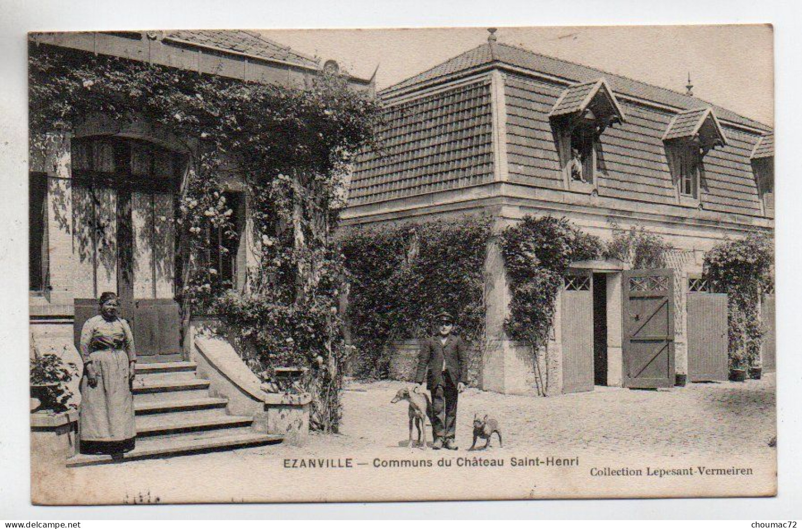 (95) 714, Ezanville, Collection Lepesant-Vermeiren, Communs Du Château Saint-Henri - Ezanville