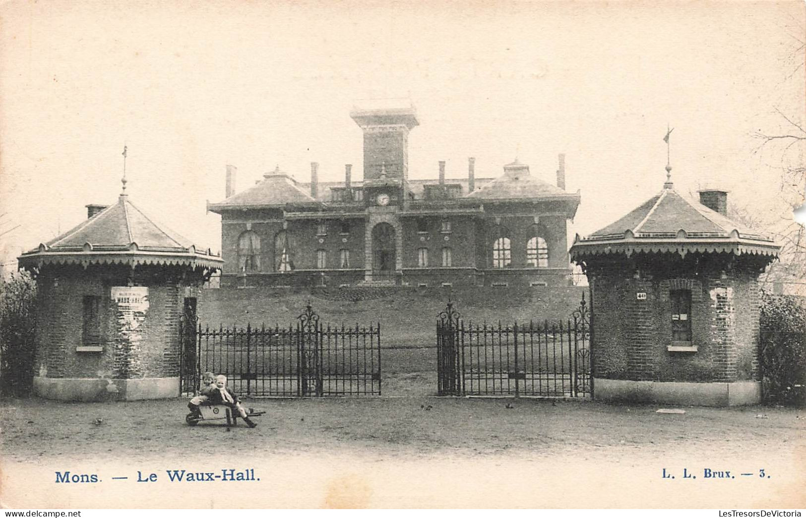 BELGIQUE - Mons - Le Waux Hall - Carte Postale Ancienne - Mons