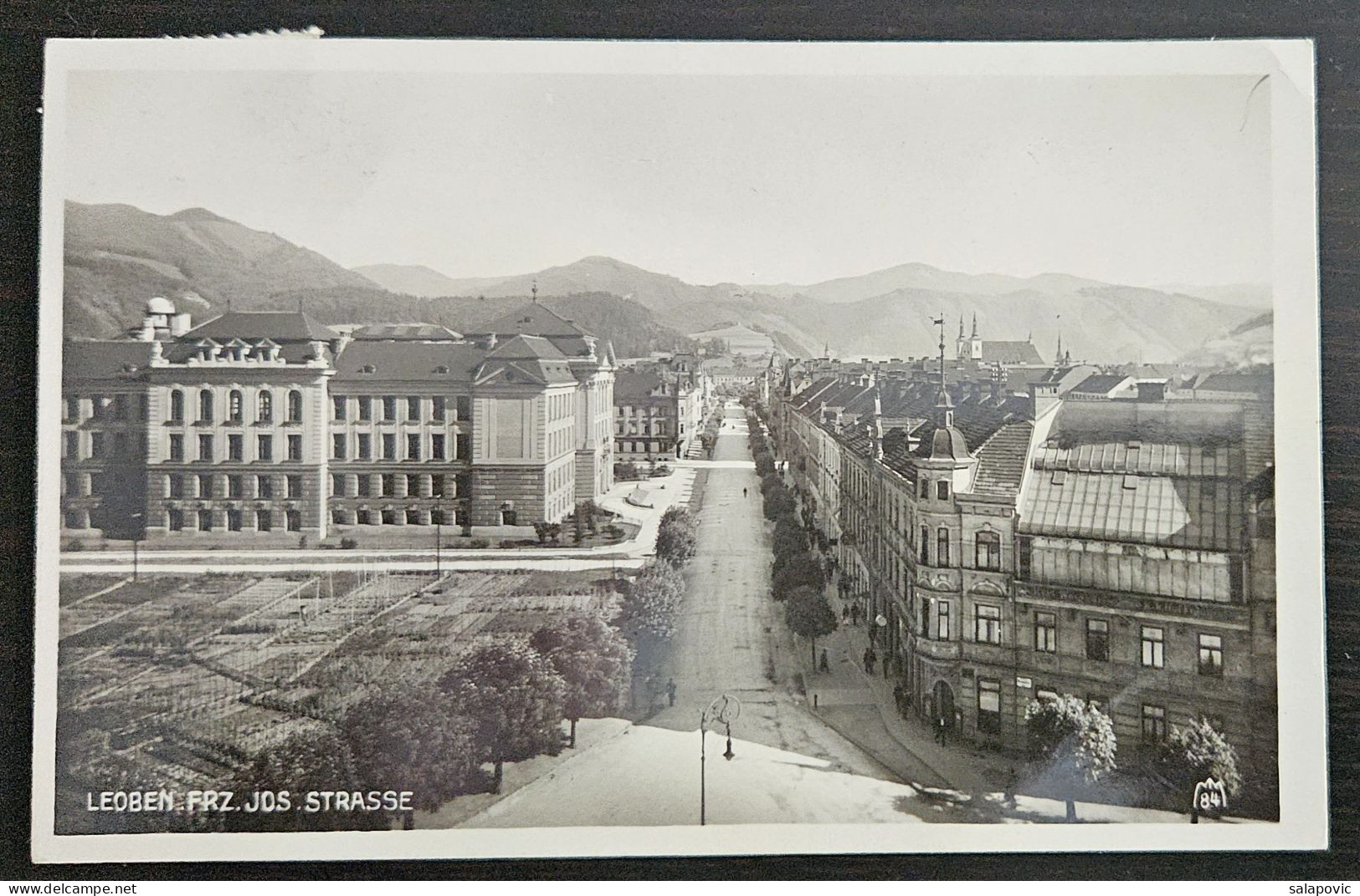 Austria, Leoben Franz Josef-Strasse 1931  STEIERMARK 1/53 - Leoben