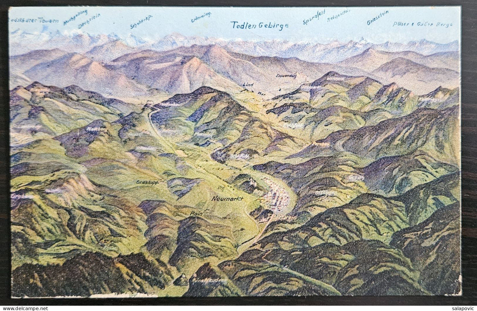 Austria, Neumarkt  aus Der Vogelschau  STEIERMARK 1/56 - Neumarkt