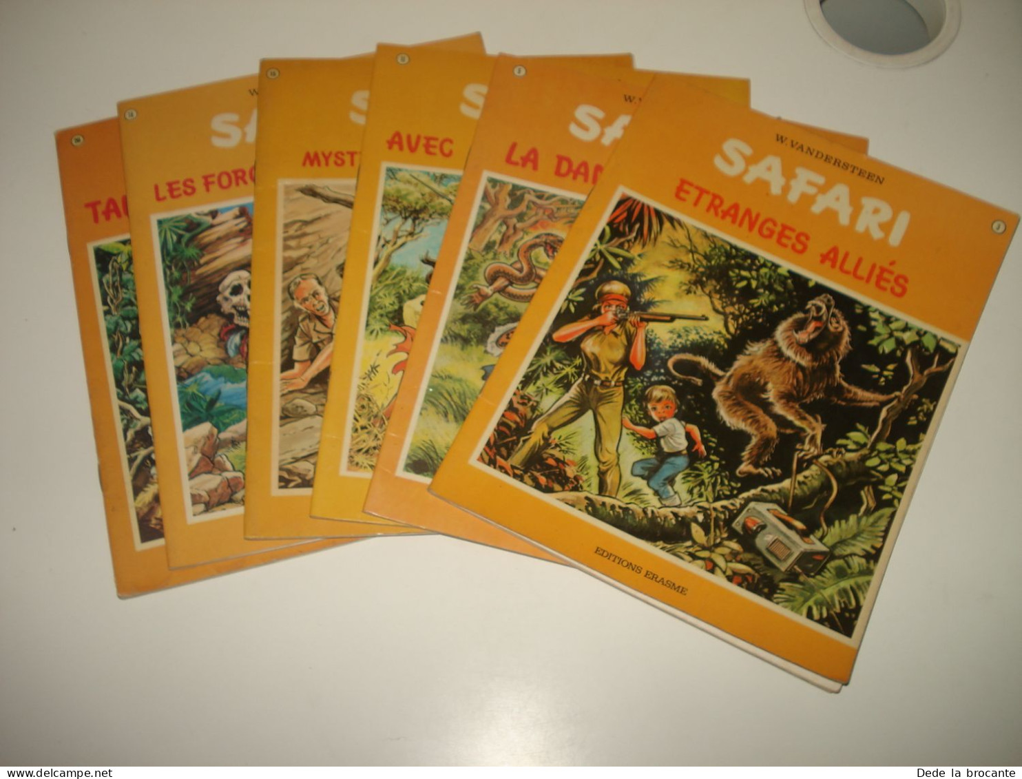 C48 / Lot De 6 Safari - N° 3 , 9 , 11 , 15 , 18 , 20 - E.O De 1971 à 1974 - Safari