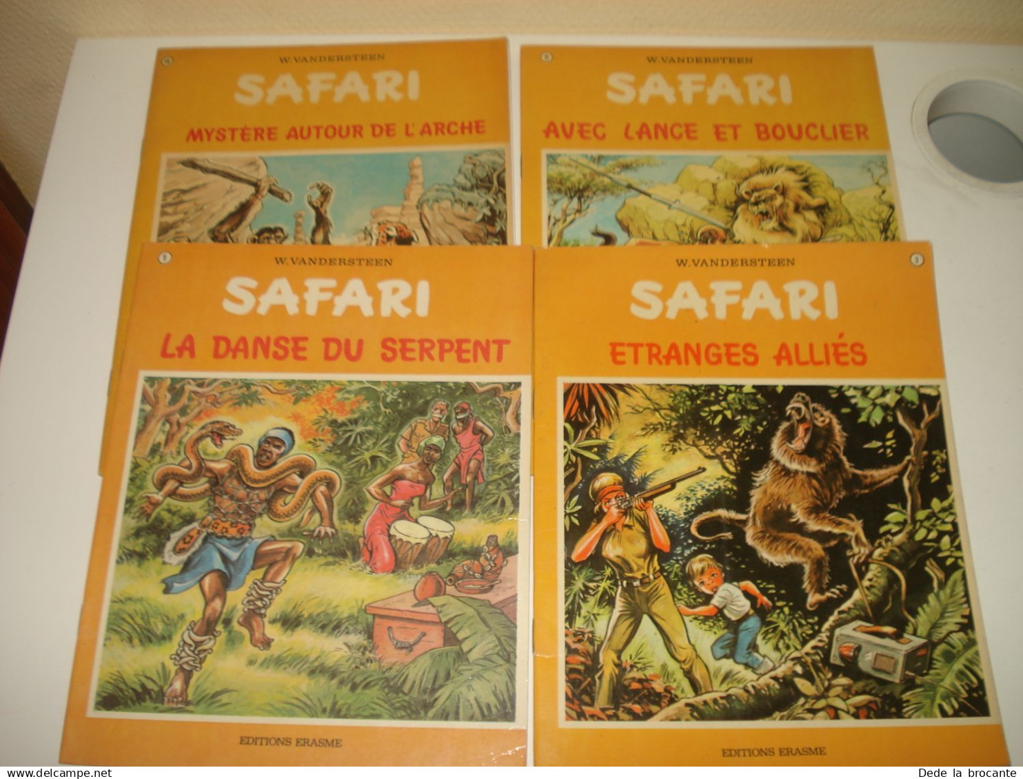 C48 / Lot De 6 Safari - N° 3 , 9 , 11 , 15 , 18 , 20 - E.O De 1971 à 1974 - Safari