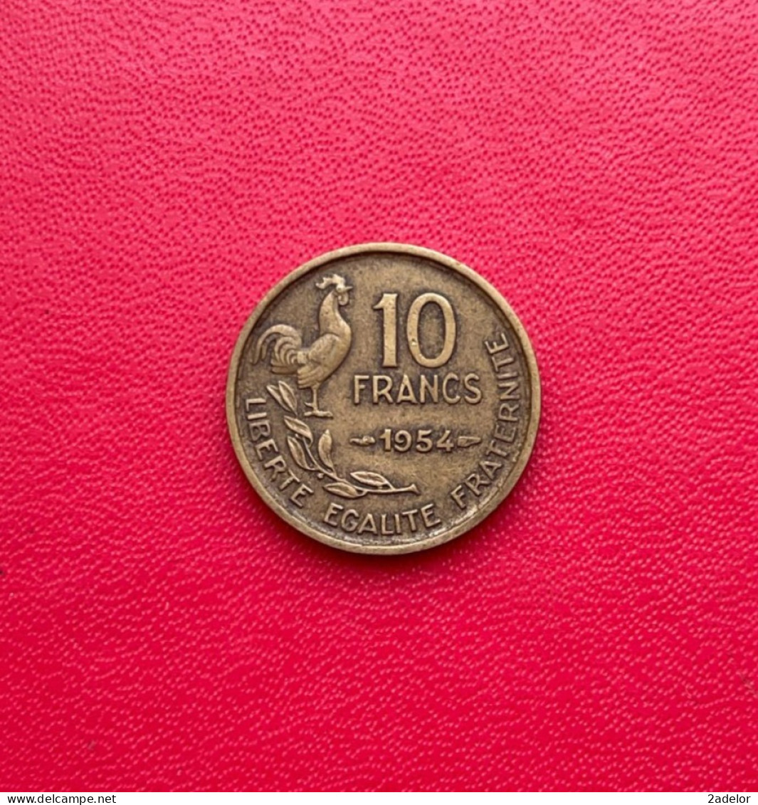 Belle Monnaie De 10 Francs Guiraud 1954. Etat TTB - 10 Francs