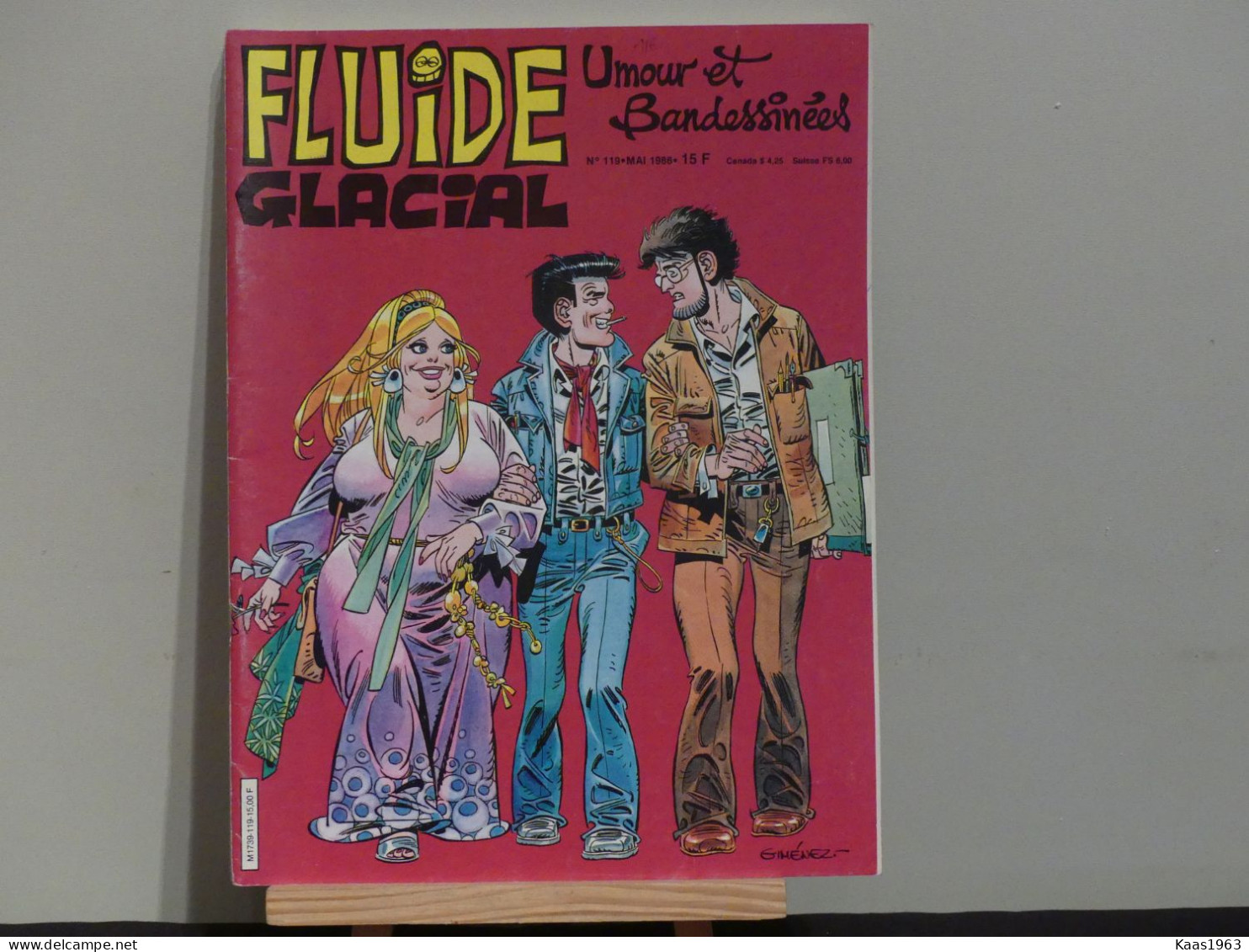 REVUE FUIDE GLACIAL N° 119 MAI1986. - Fluide Glacial