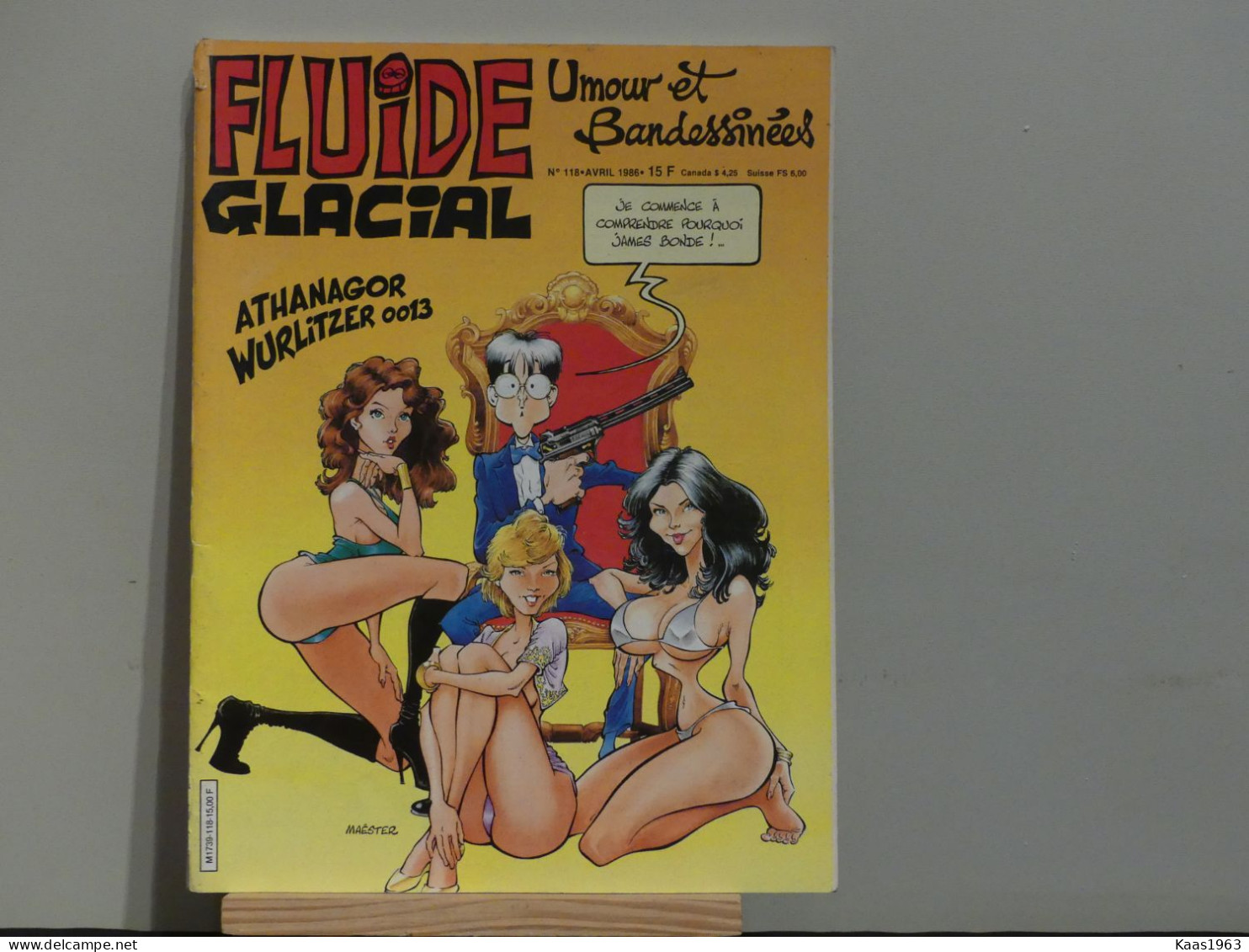 REVUE FUIDE GLACIAL N° 119 AVRIL 1986. - Fluide Glacial