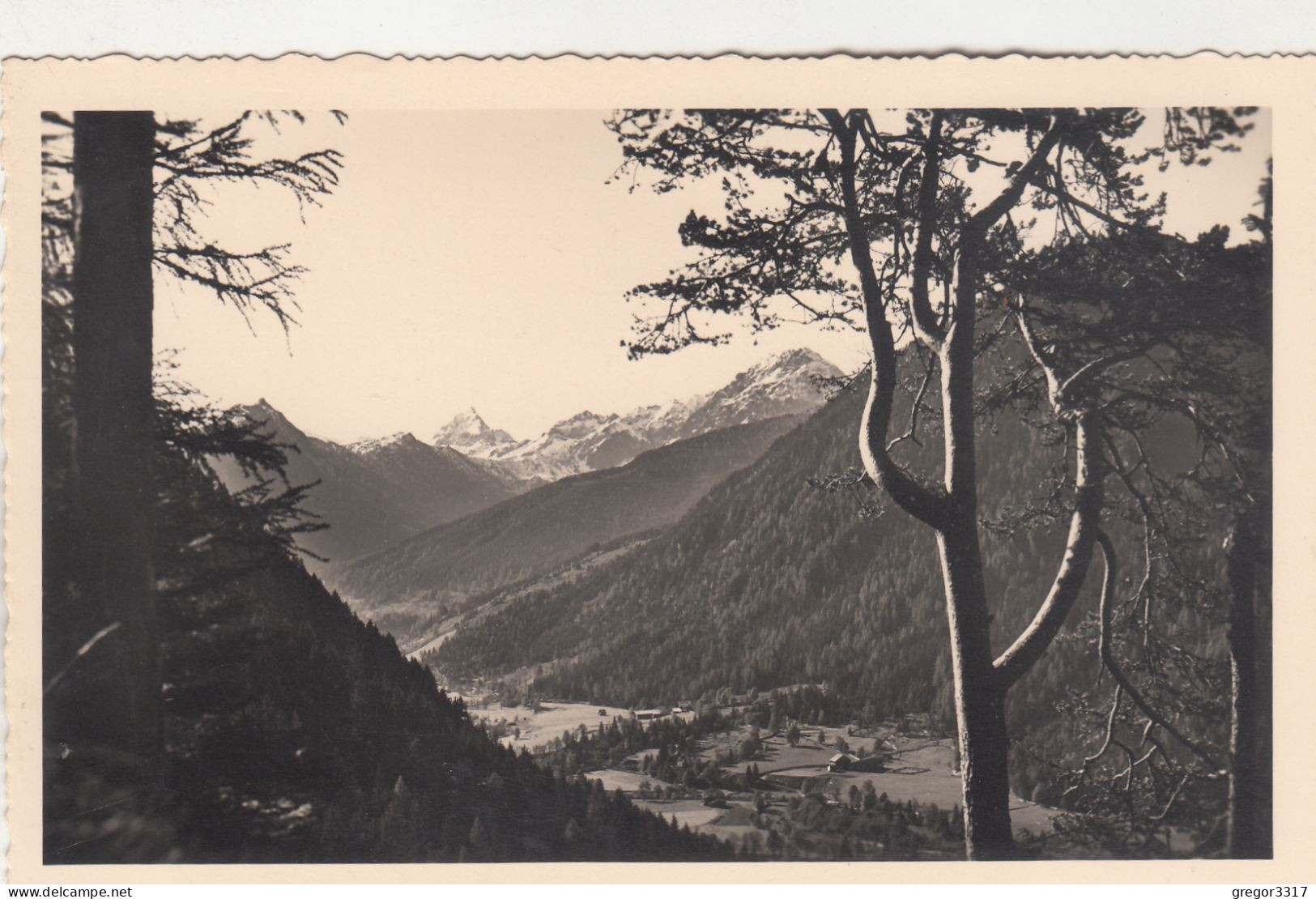 D7629) FLACHAU - Talschluss Mit Benzeck - Faukogel & Ennskraxe - ALT - Altenmarkt Im Pongau