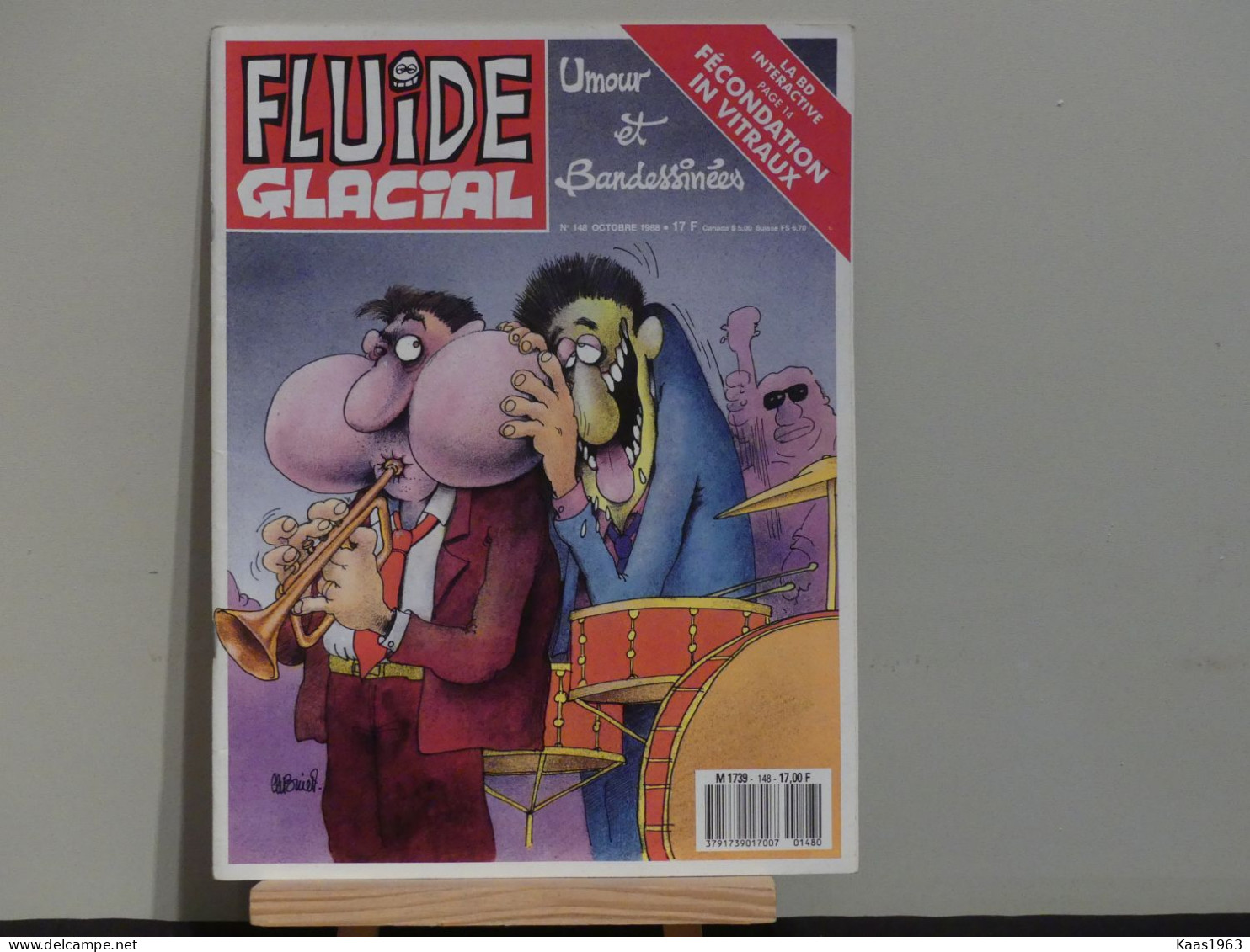 REVUE FUIDE GLACIAL N° 148 OCTOBRE 1988. - Fluide Glacial