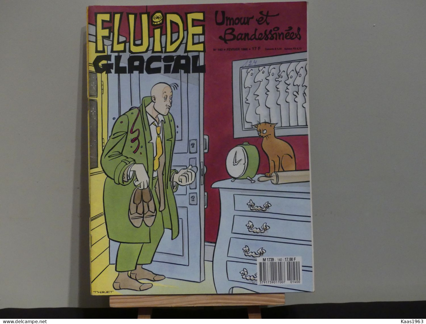 REVUE FUIDE GLACIAL N° 140 FÉVRIER 1988. - Fluide Glacial