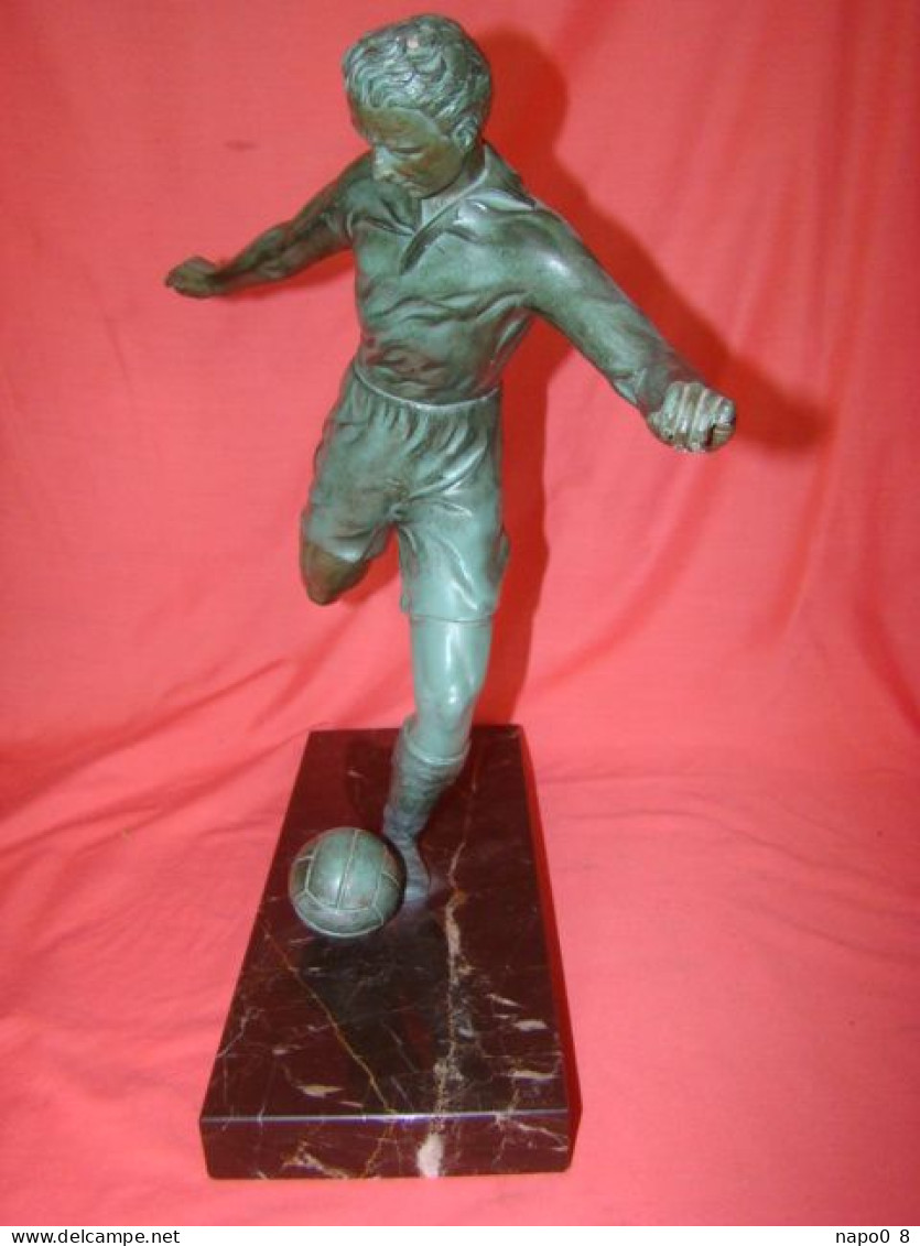 trophée de football en régule époque années 50