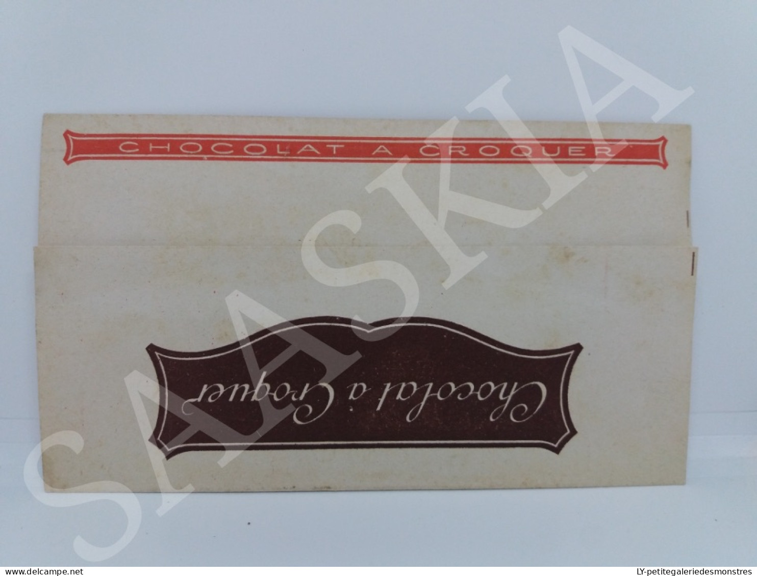 #VP169 - Chocolat Du Forez - Favier & Milliat Fils ROANNE - A Croquer 125 Grammes - Chocolat