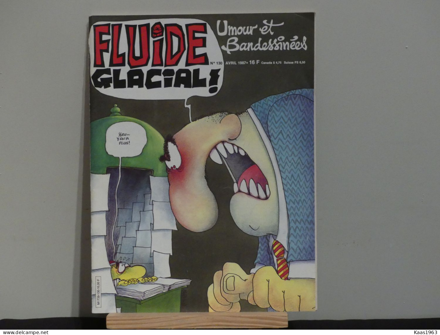 REVUE FUIDE GLACIAL N° 130 AVRIL 1987. - Fluide Glacial