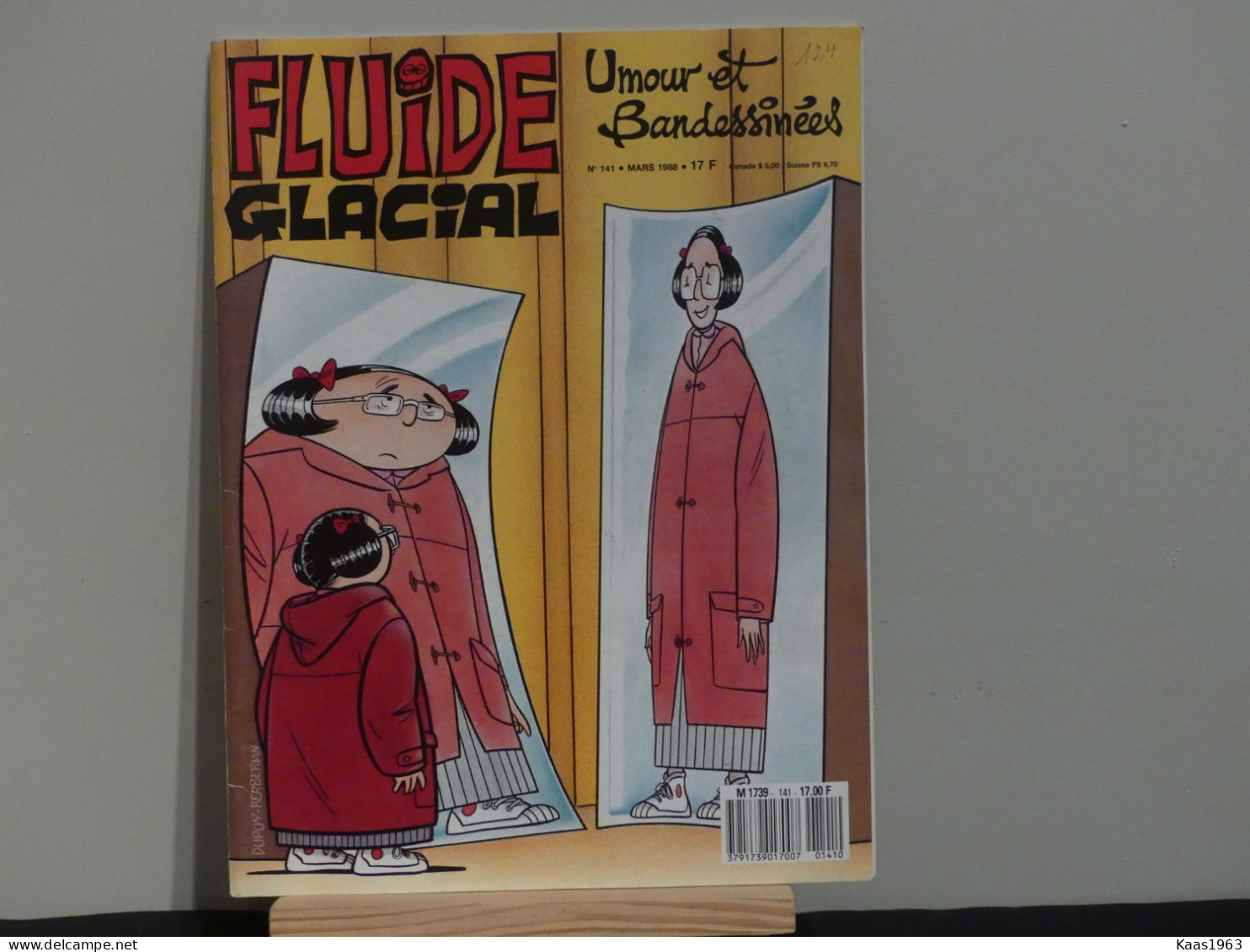 REVUE FUIDE GLACIAL N° 141 MARS 1988. - Fluide Glacial