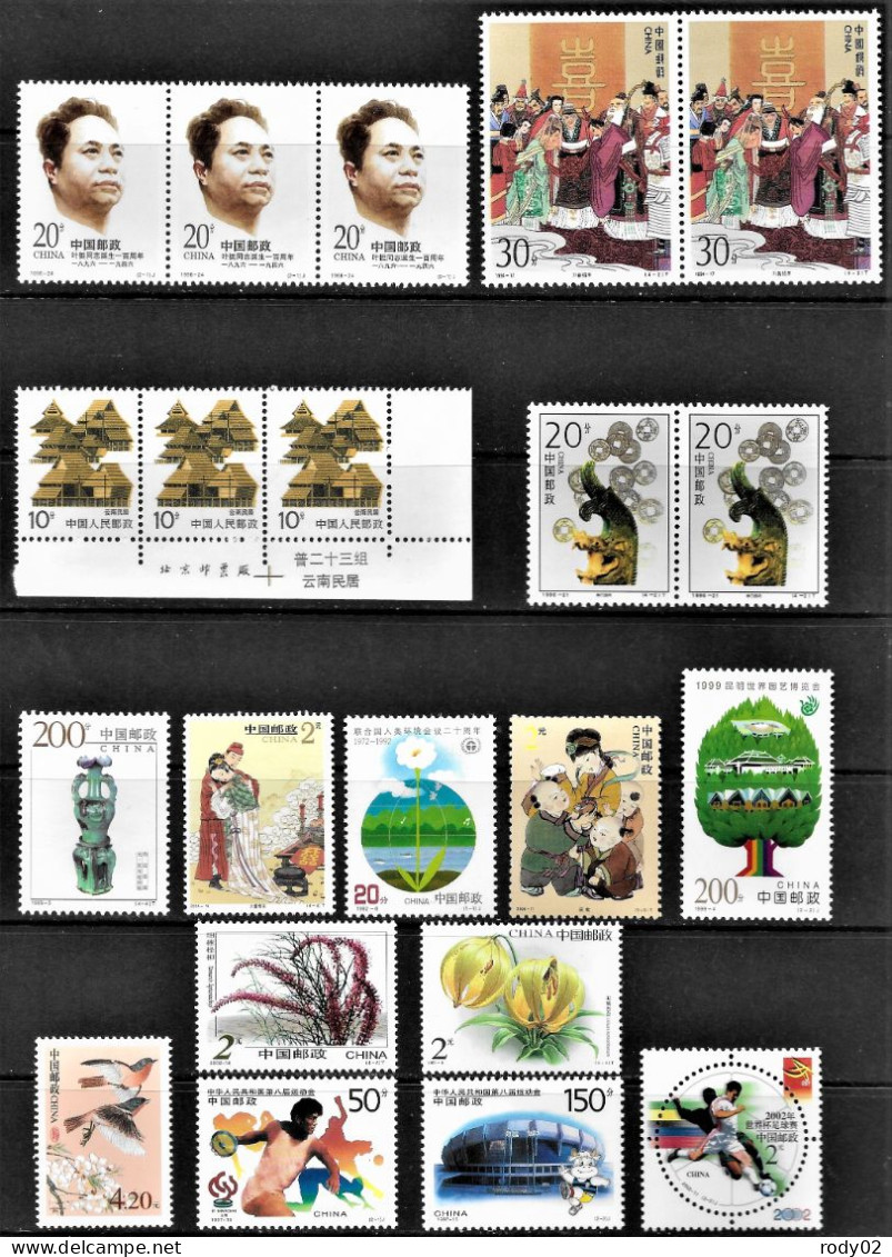 CHINE - LOT - NEUF** MNH - Lots & Serien