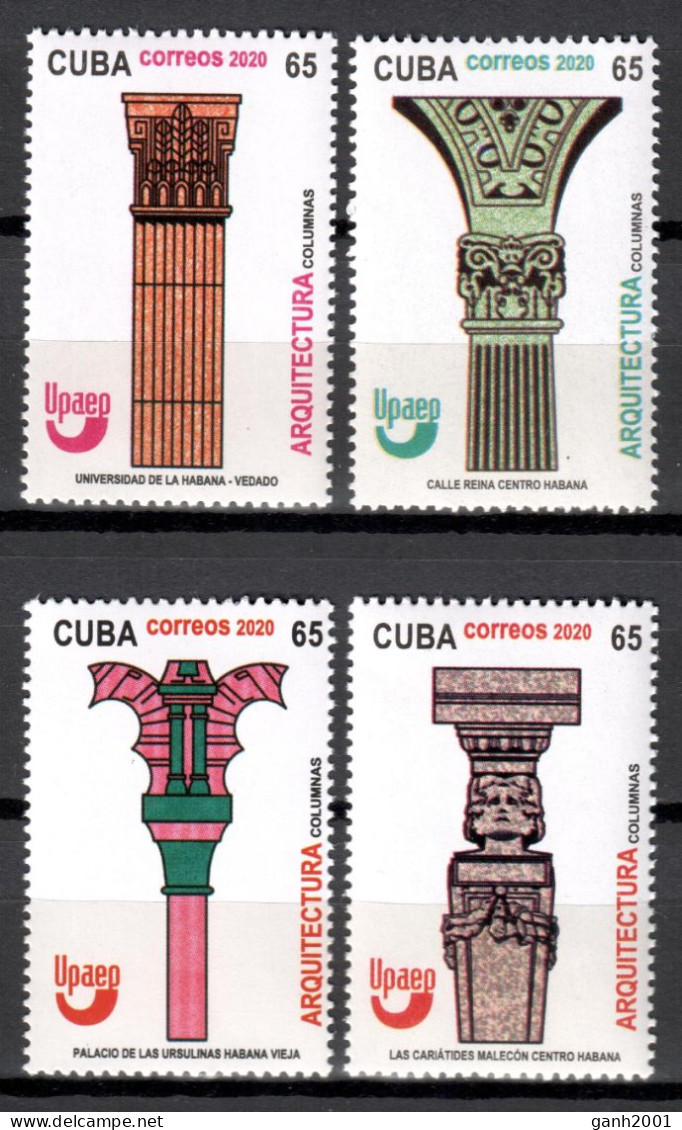 Cuba 2020 / Architecture UPAEP MNH Arquitectura Architektur / Cu18613  C4-19 - Gezamelijke Uitgaven