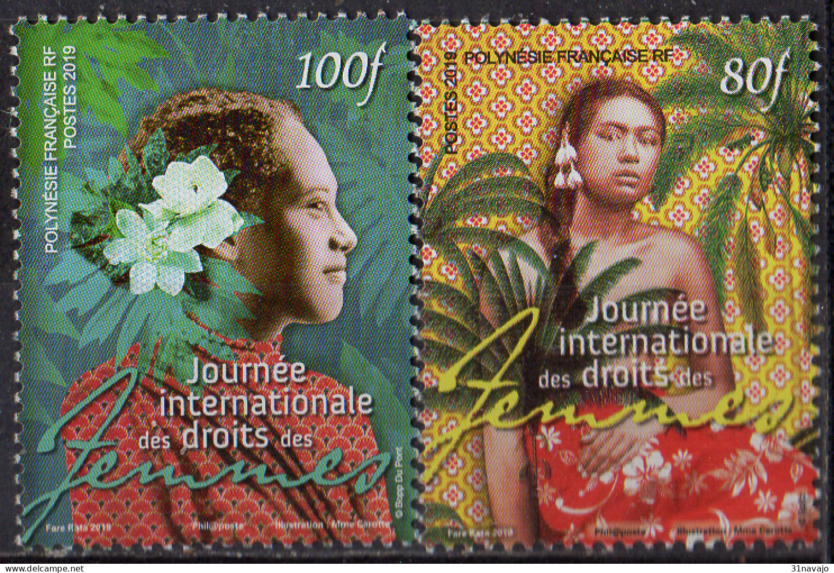 POLYNESIE FRANCAISE - Journée Internationale Des Droits Des Femmes 2019 - Neufs