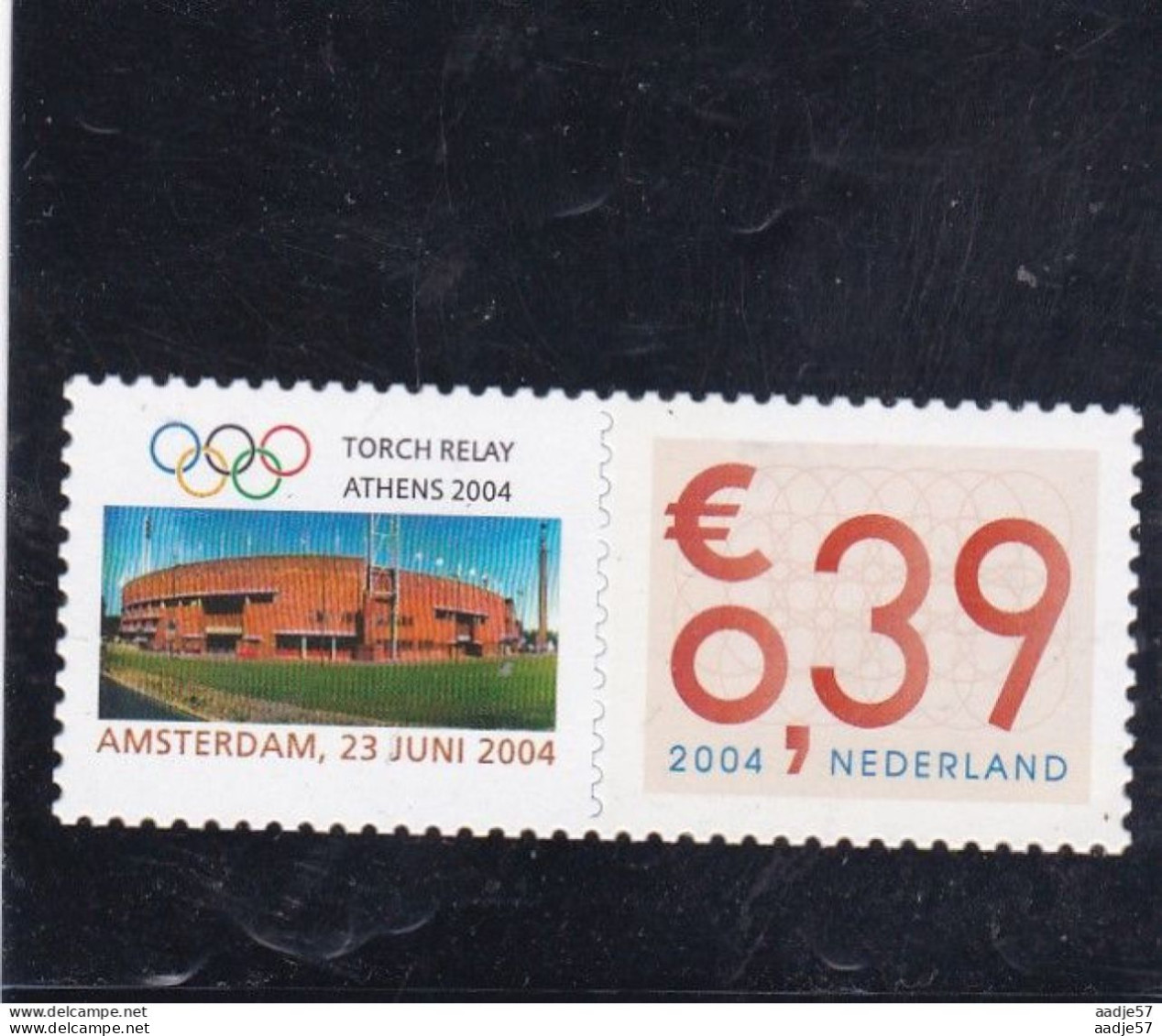 Netherlands Pays Bas 2004. 23-06-2004 Torch Relay Amsterdam Athens MNH** - Estate 2004: Atene