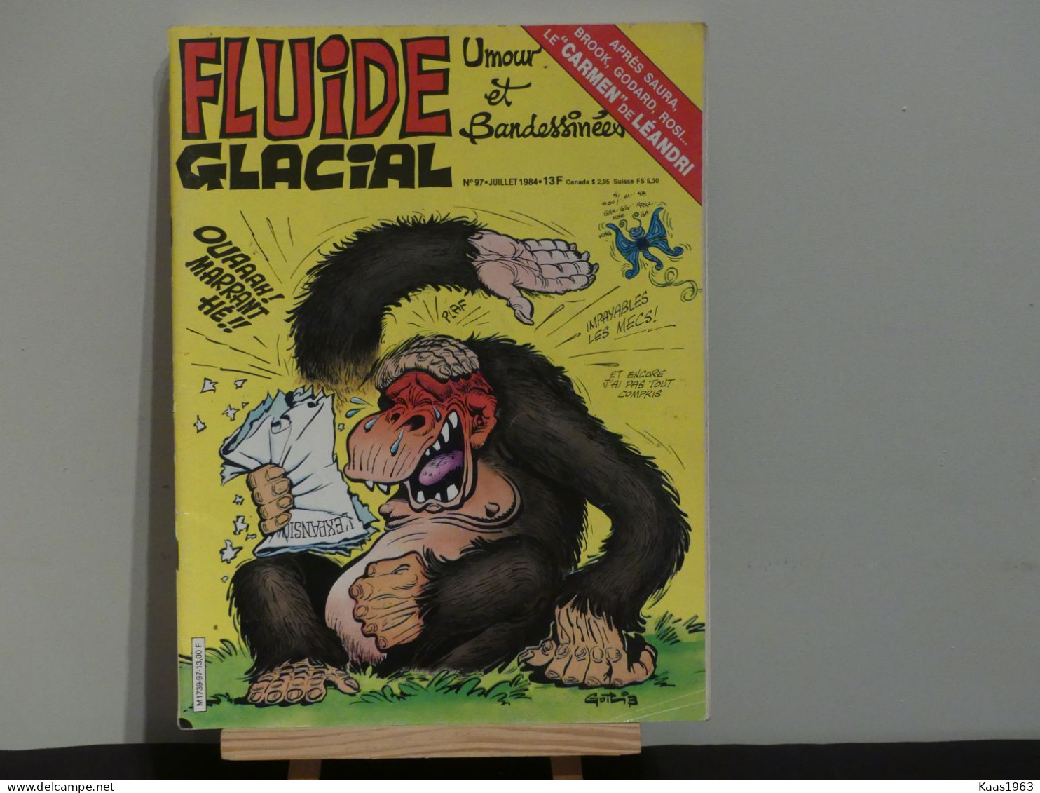 REVUE FUIDE GLACIAL N° 97  JUILLET 1984. - Fluide Glacial