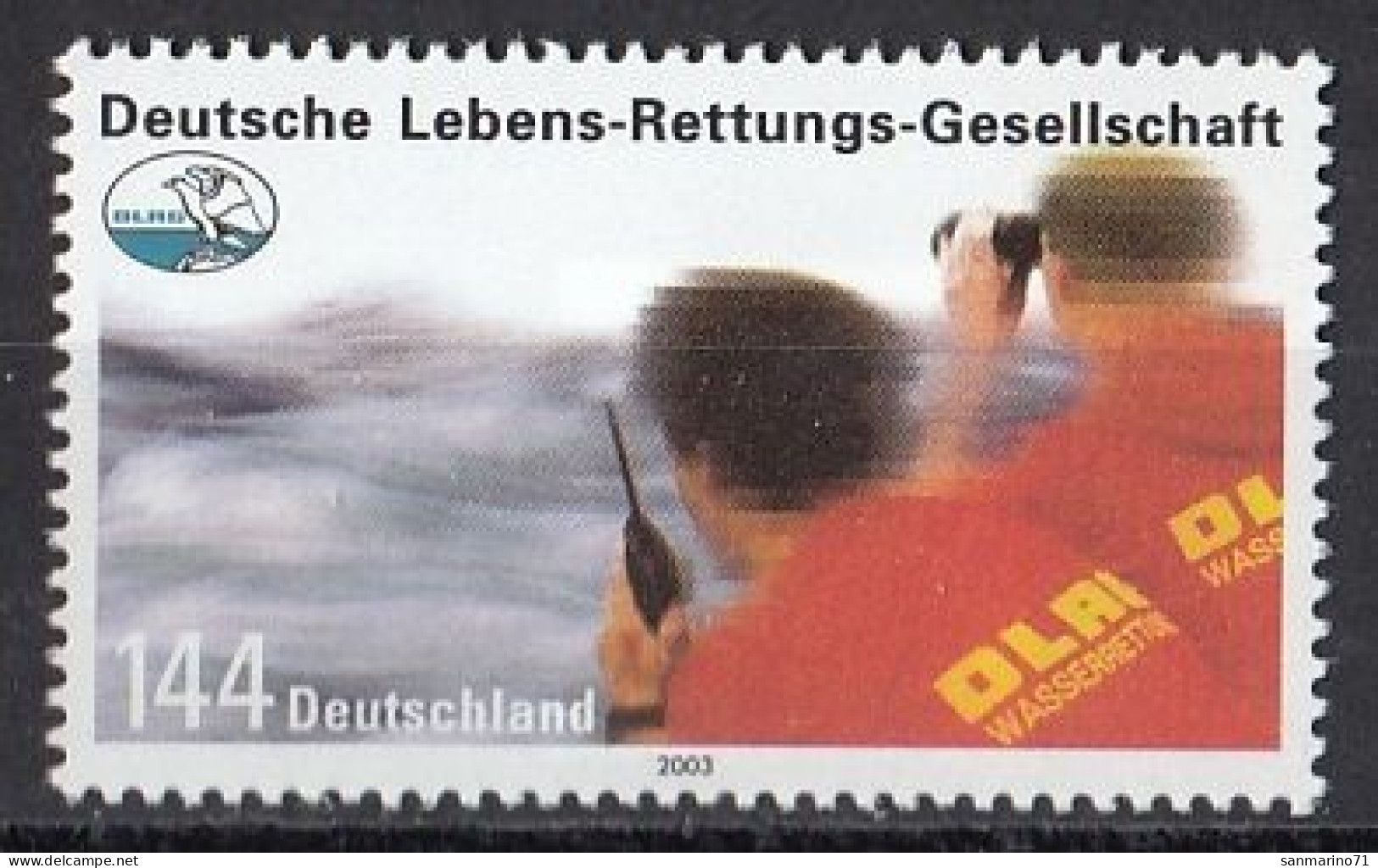 GERMANY Bundes 2367,unused - Secourisme