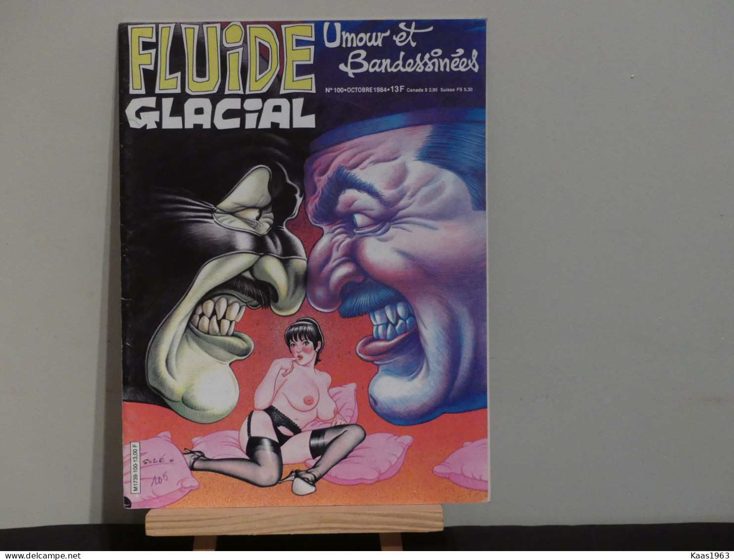 REVUE FUIDE GLACIAL N° 100  OCTOBRE 1984. - Fluide Glacial